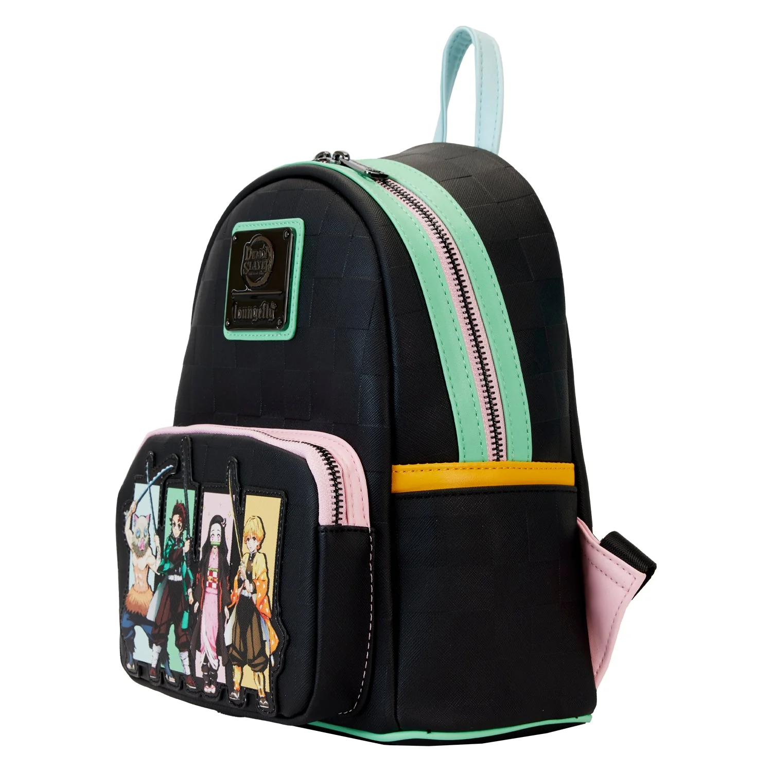 Loungefly x Aniplex Demon Slayer Group Mini Backpack - Image 2