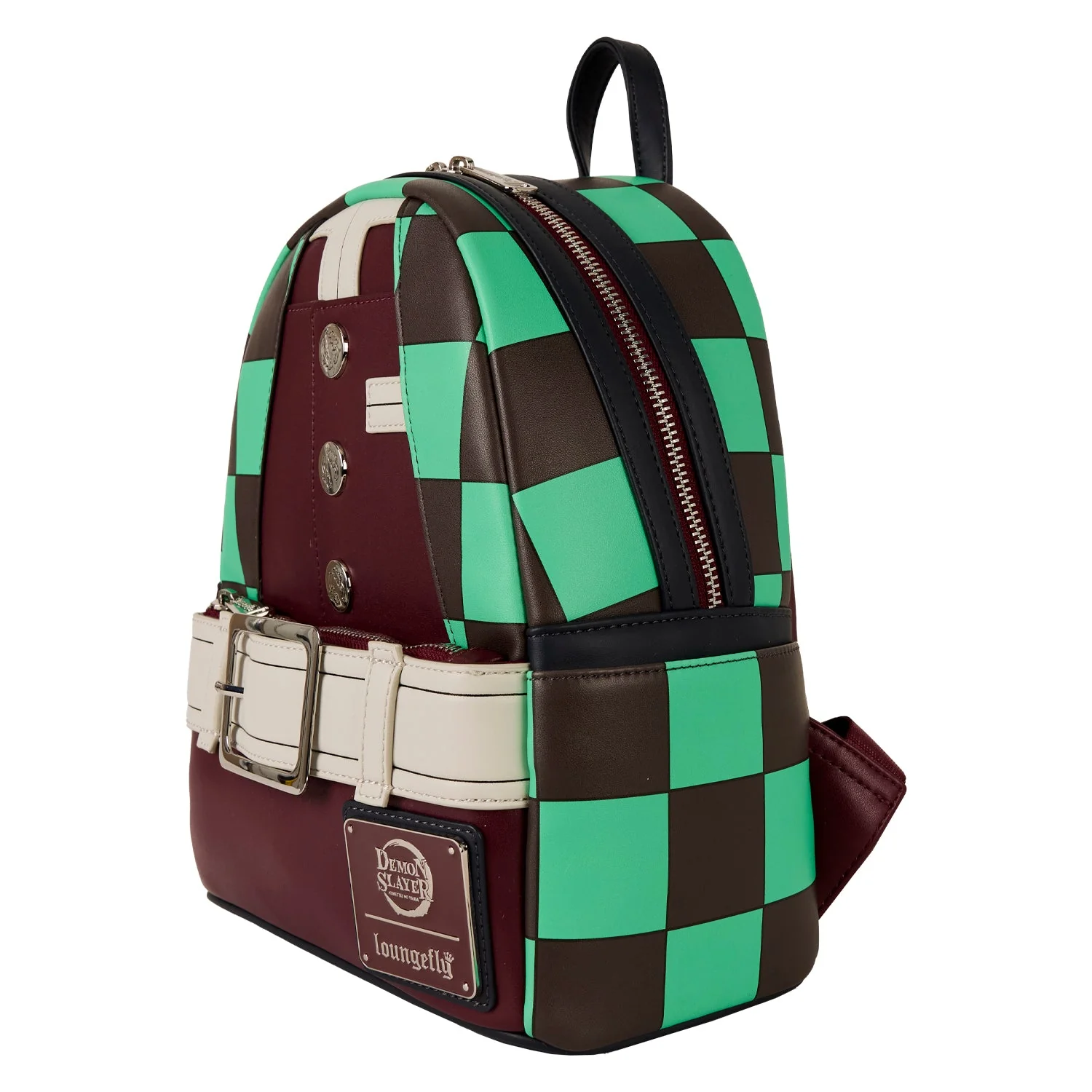Loungefly x Demon Slayer Tanjiro Kamado Cosplay Mini Backpack - Image 3