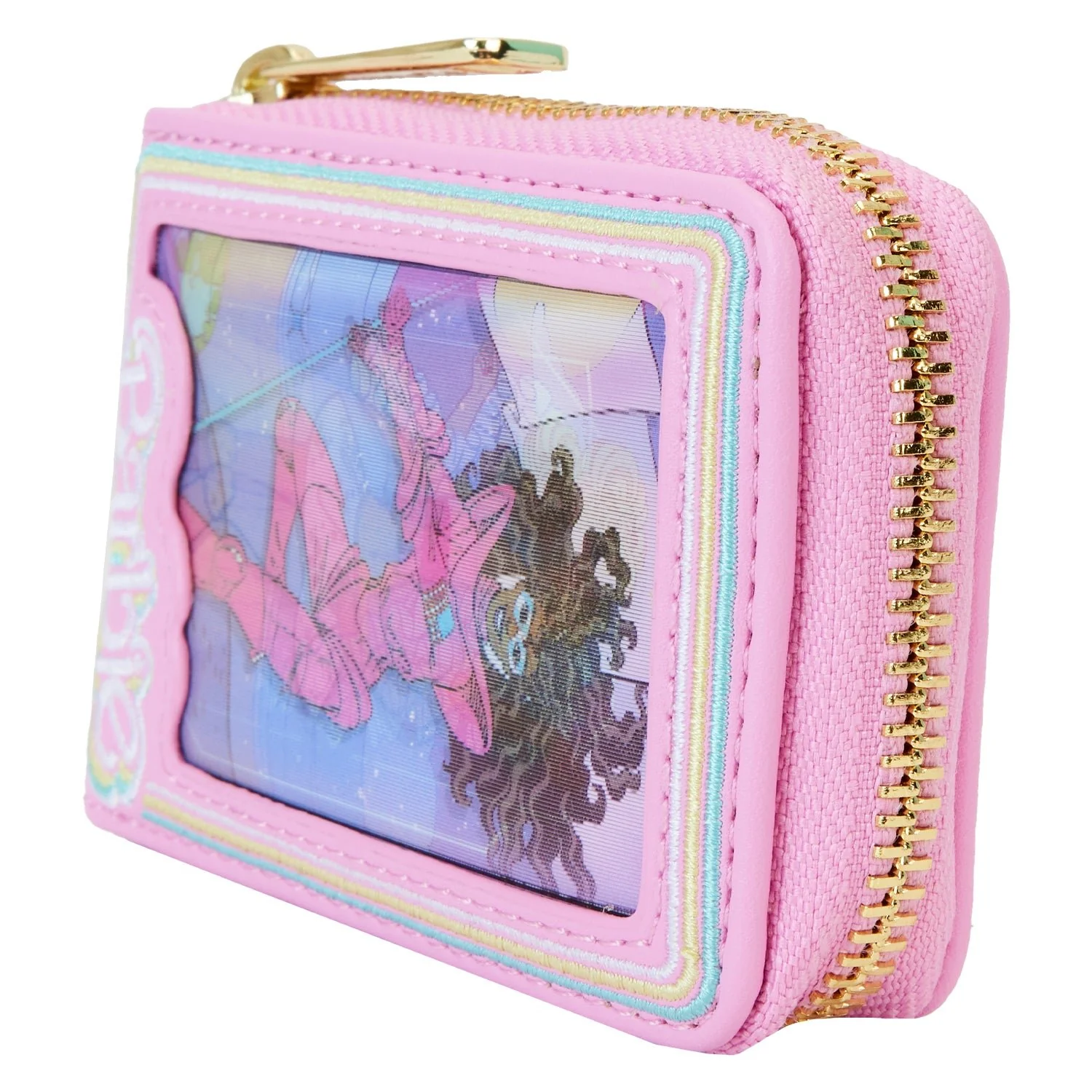 Loungefly x Barbie Doll Box Triple Lenticular Zip Around Wallet - Image 4