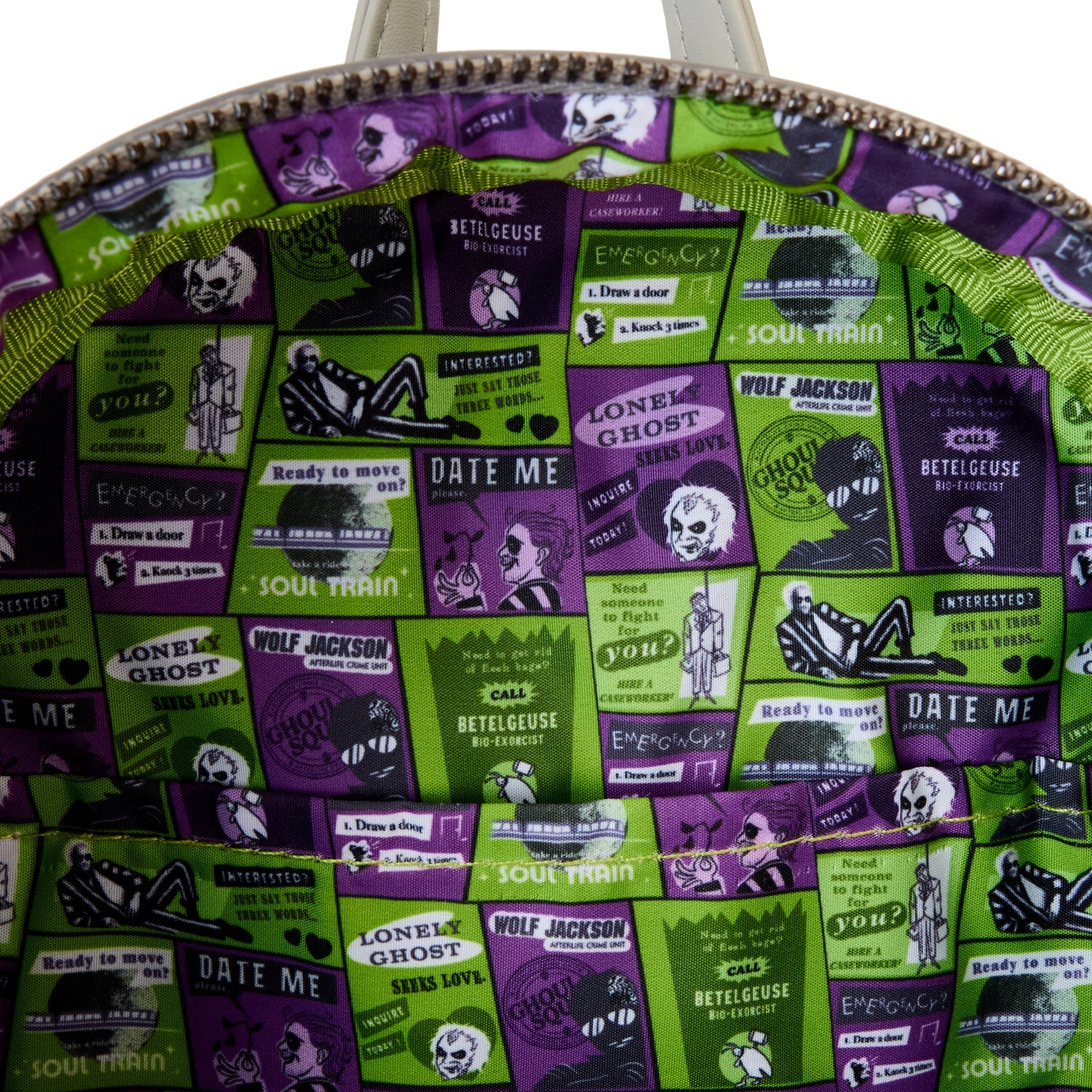 Loungefly x Beetlejuice 2 Lydia Deetz Mini Backpack - Image 6