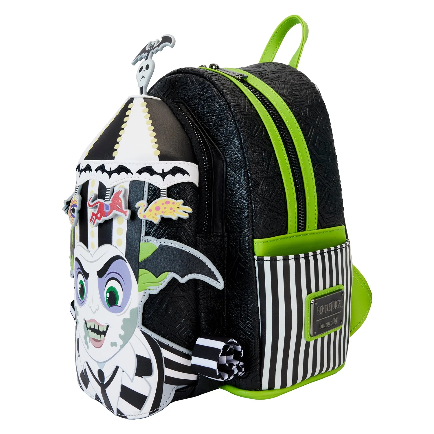 Loungefly x Beetlejuice Carousel Light Up Cosplay Mini Backpack - Image 3