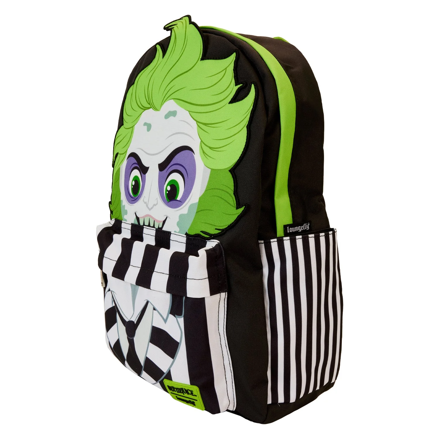 Loungefly x Beetlejuice Cosplay Full Size Nylon Backpack - Image 2