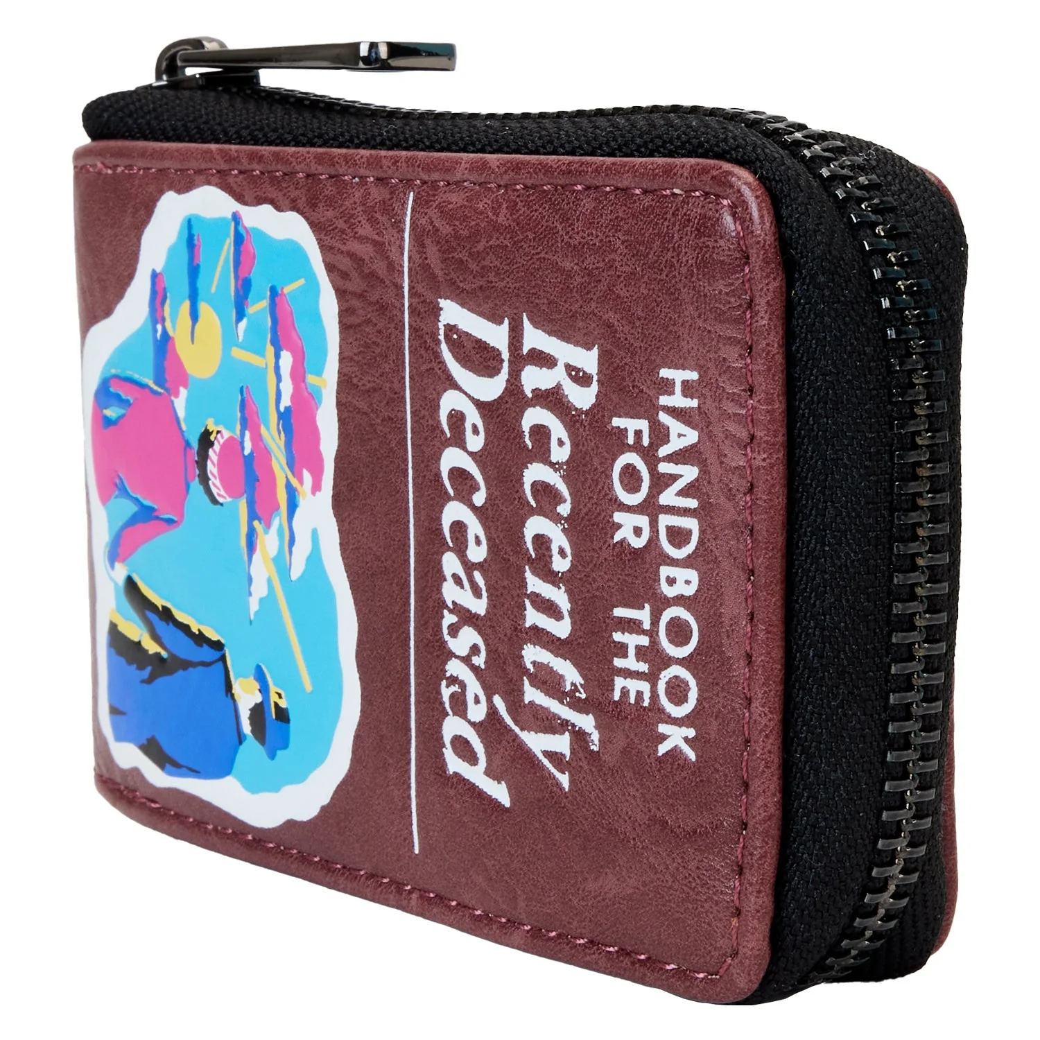 Loungefly x Beetlejuice Handbook For The Recently Deceased Accordian Wallet - Image 3