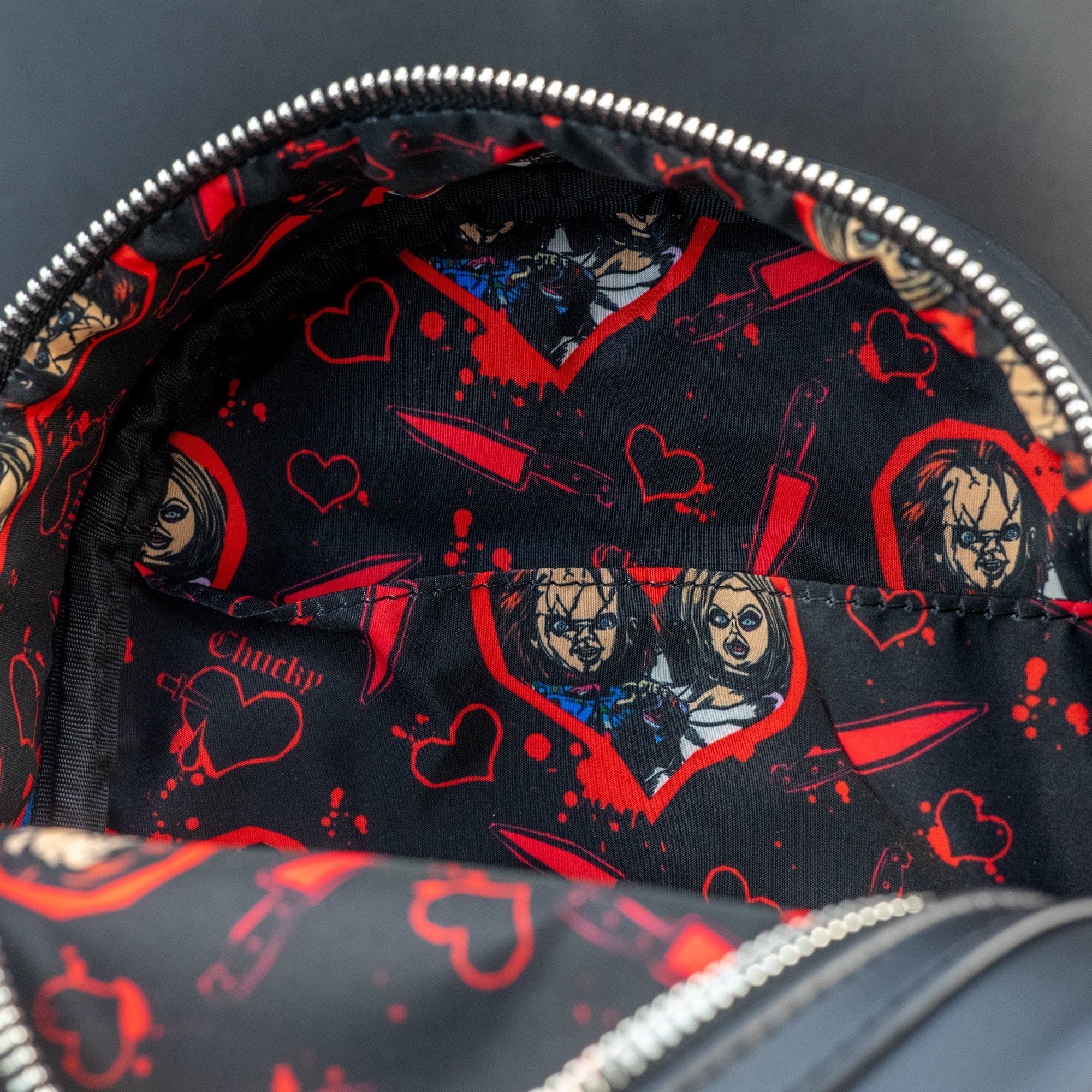 Loungefly x Child's Play Bride of Chucky Tiffany Cosplay Mini Backpack - Image 8