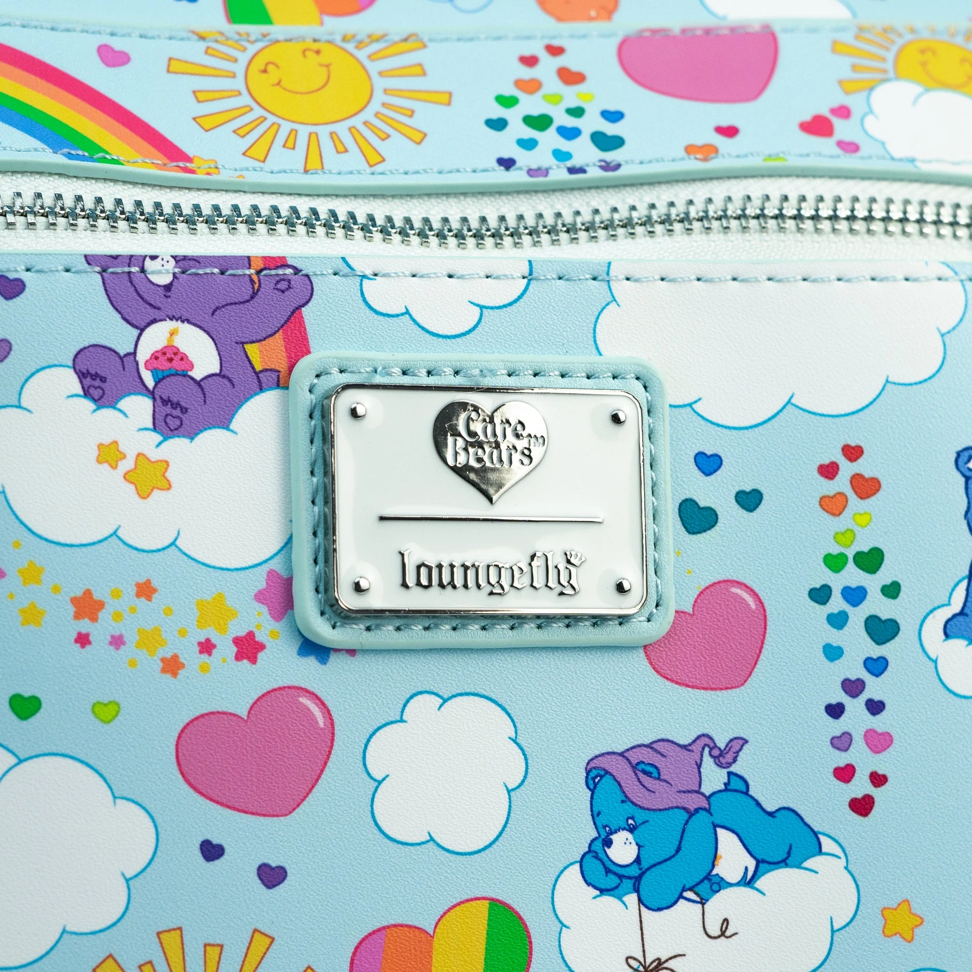 Loungefly x Care Bears All Over Print Rainbow Handle Crossbody Bag - Image 3