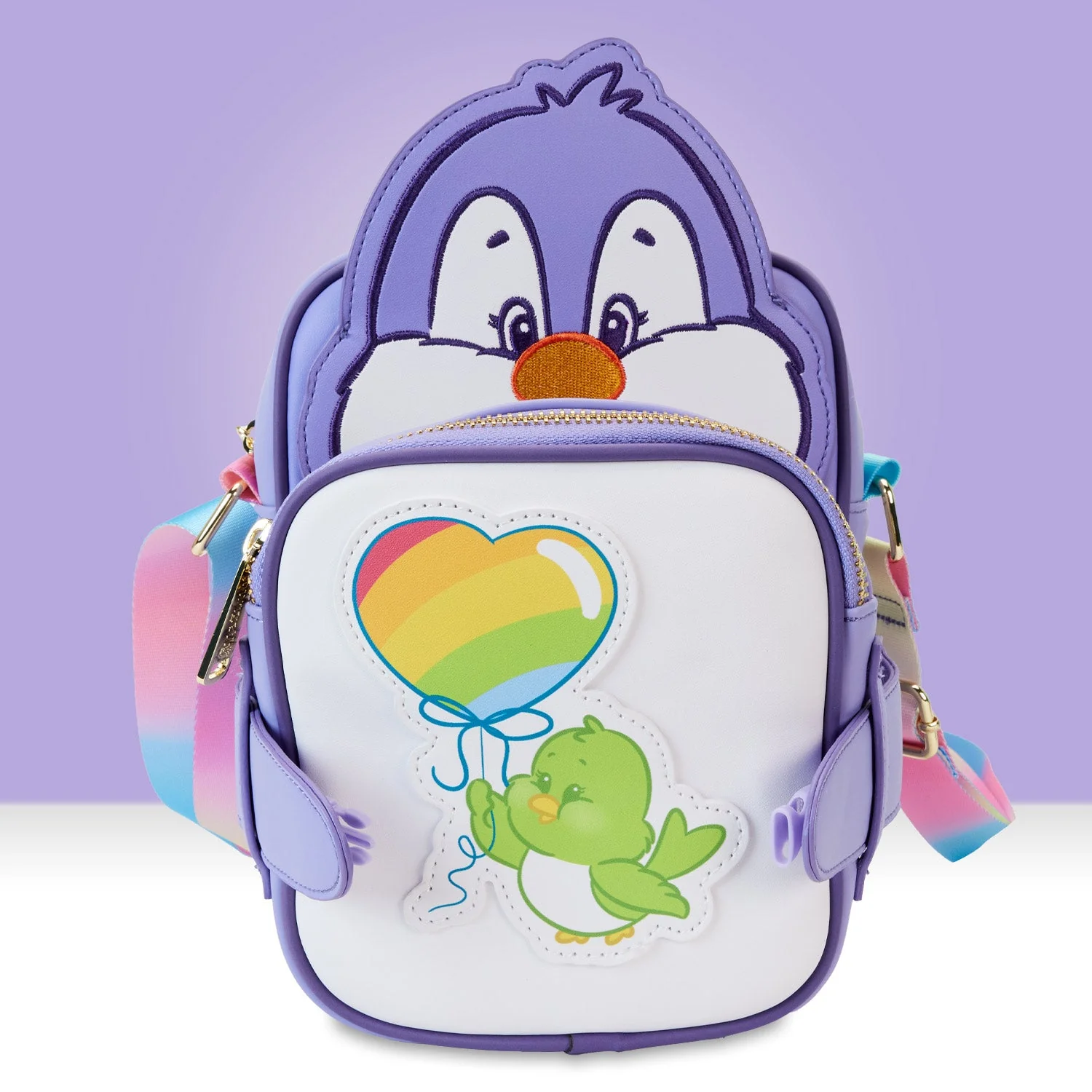 Loungefly x Care Bear Cousins Cozy Heart Penguin Crossbuddies Bag - Image 2