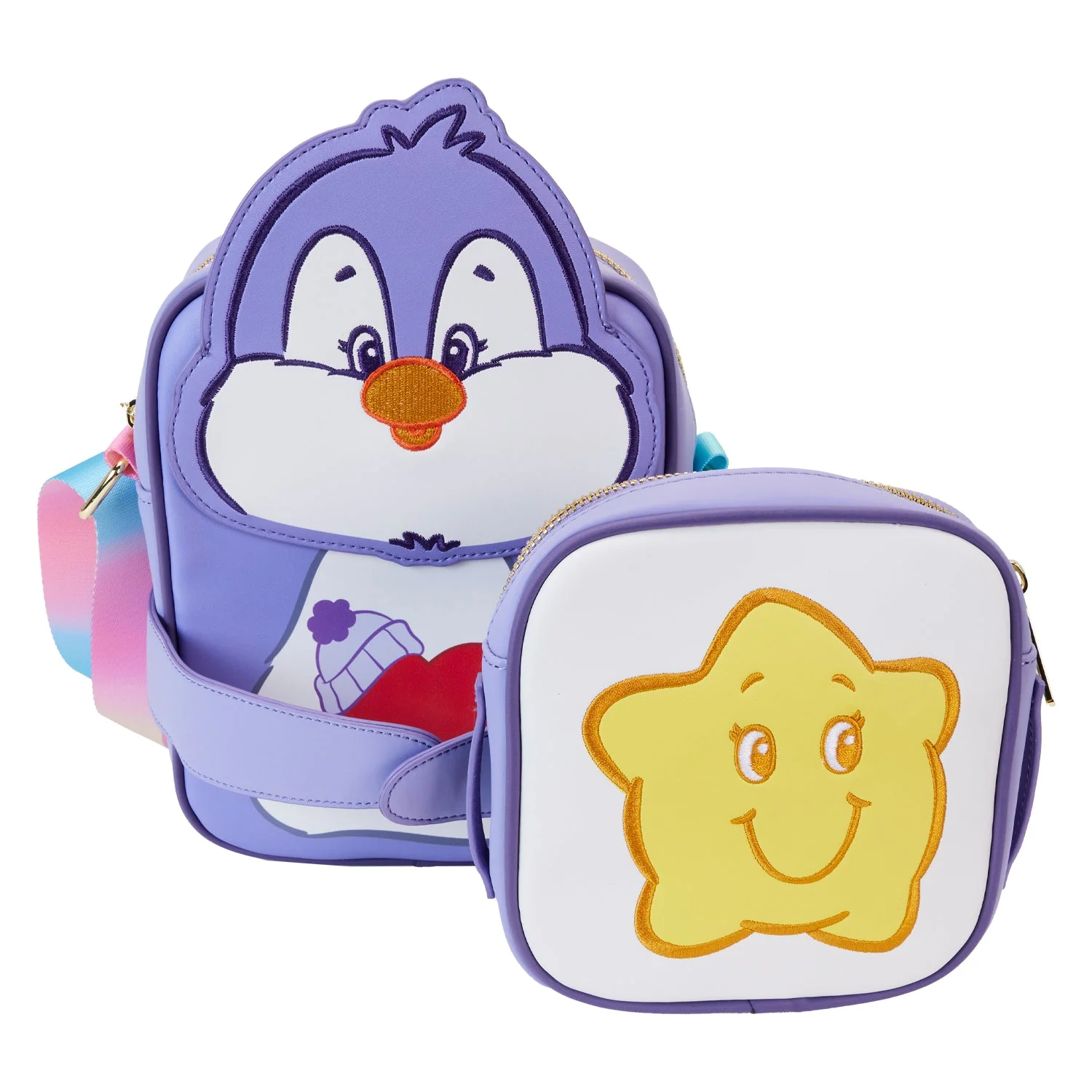 Loungefly x Care Bear Cousins Cozy Heart Penguin Crossbuddies Bag - Image 4
