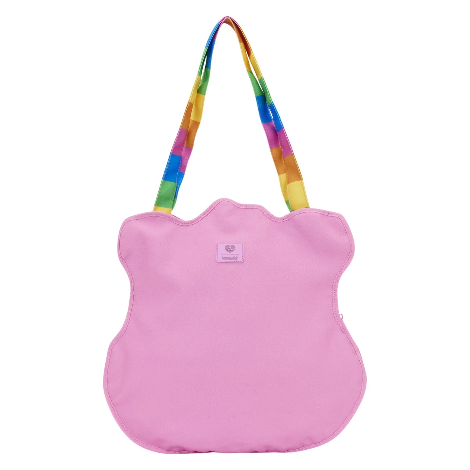 Loungefly x Care Bears Cheer Bear Large Canvas Tote Bag - Image 3