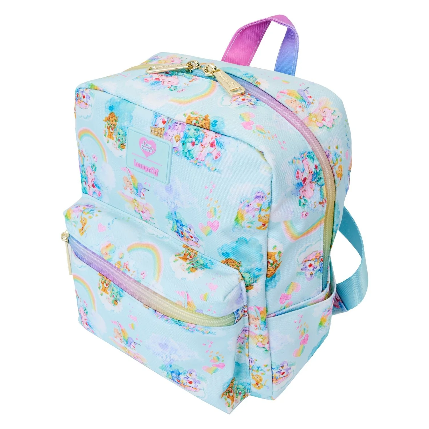 Loungefly x Care Bears Cousins AOP Nylon Small Square Mini Backpack - Image 3