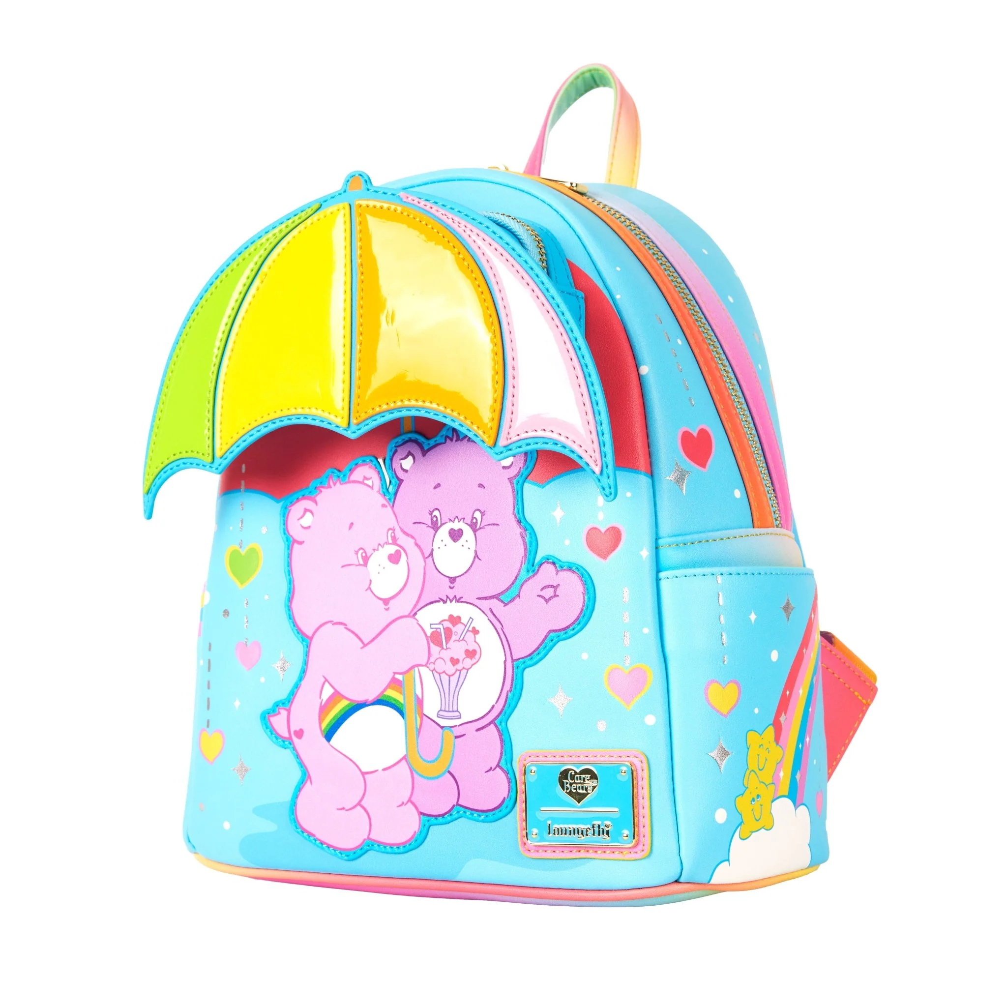 Loungefly x Care Bears Rainbow Mini Backpack - Image 2