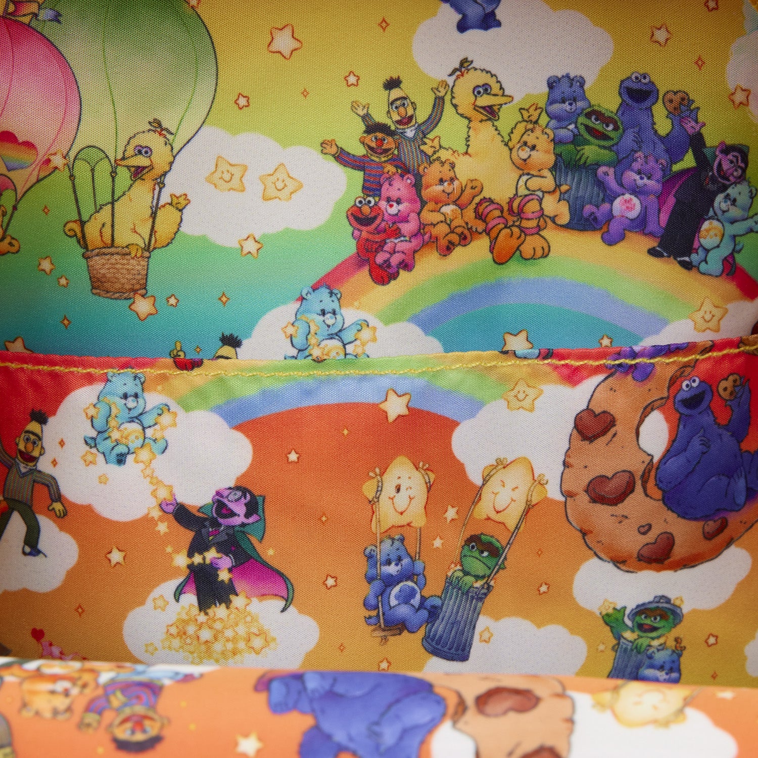 Loungefly x Care Bears x Sesame Street Mini Backpack - Image 5