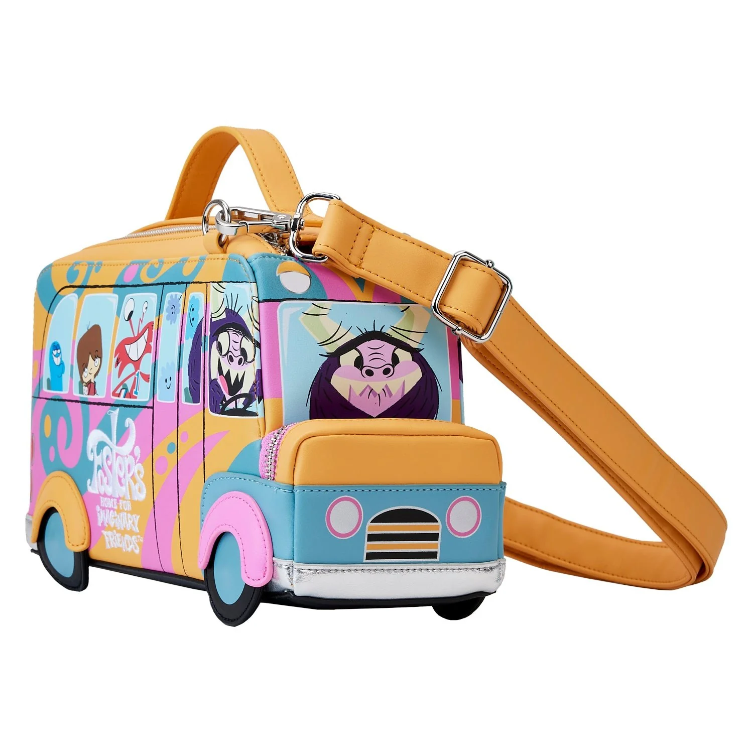 Loungefly x Cartoon Network Foster's Home For Imaginary Friends Figural Bus Crossbody Bag - Image 2