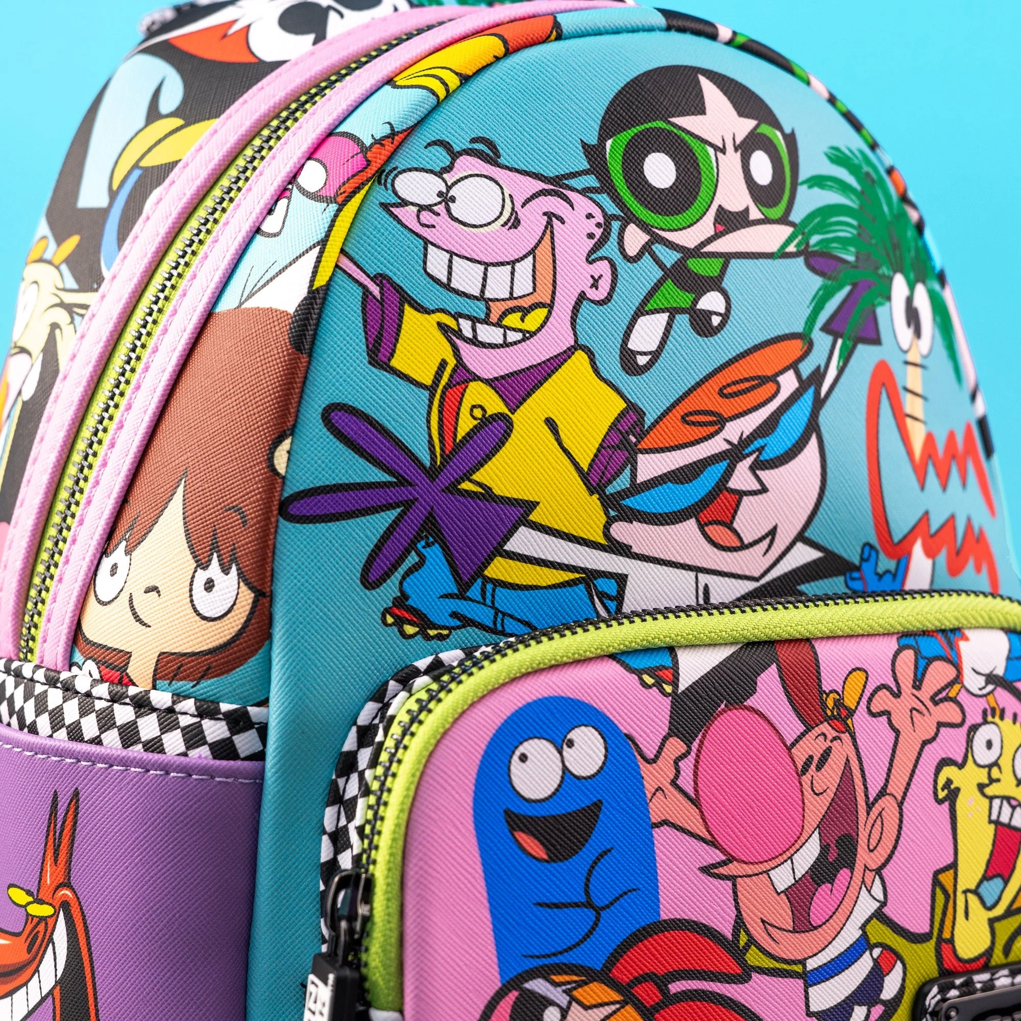 Loungefly x Cartoon Network Retro Collage Mini Backpack - Image 2