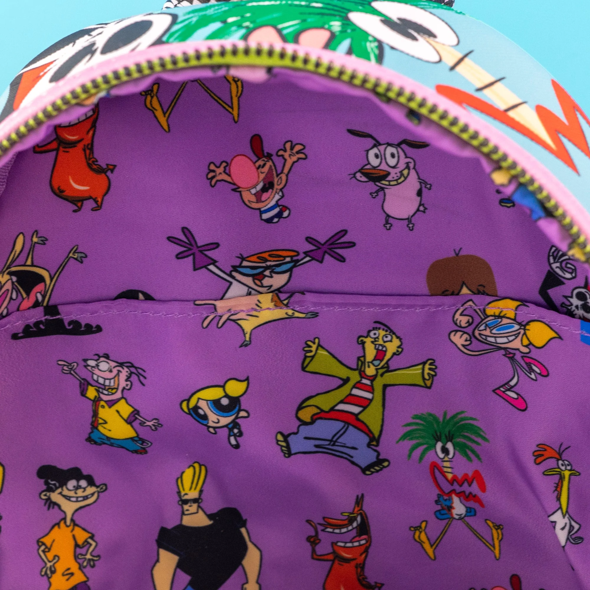 Loungefly x Cartoon Network Retro Collage Mini Backpack - Image 9