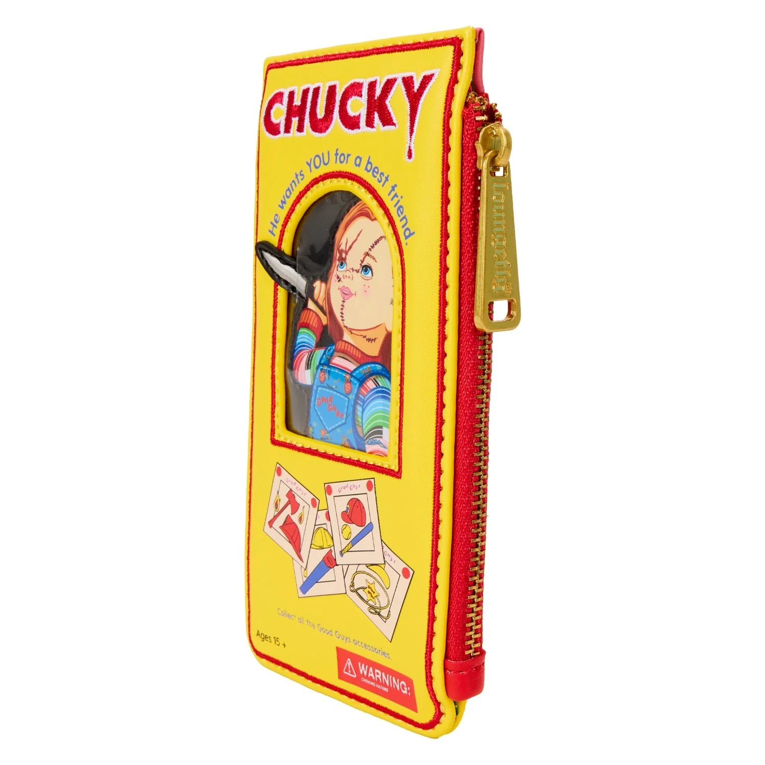 Loungefly x Childs Play Chucky Box Cardholder - Image 2