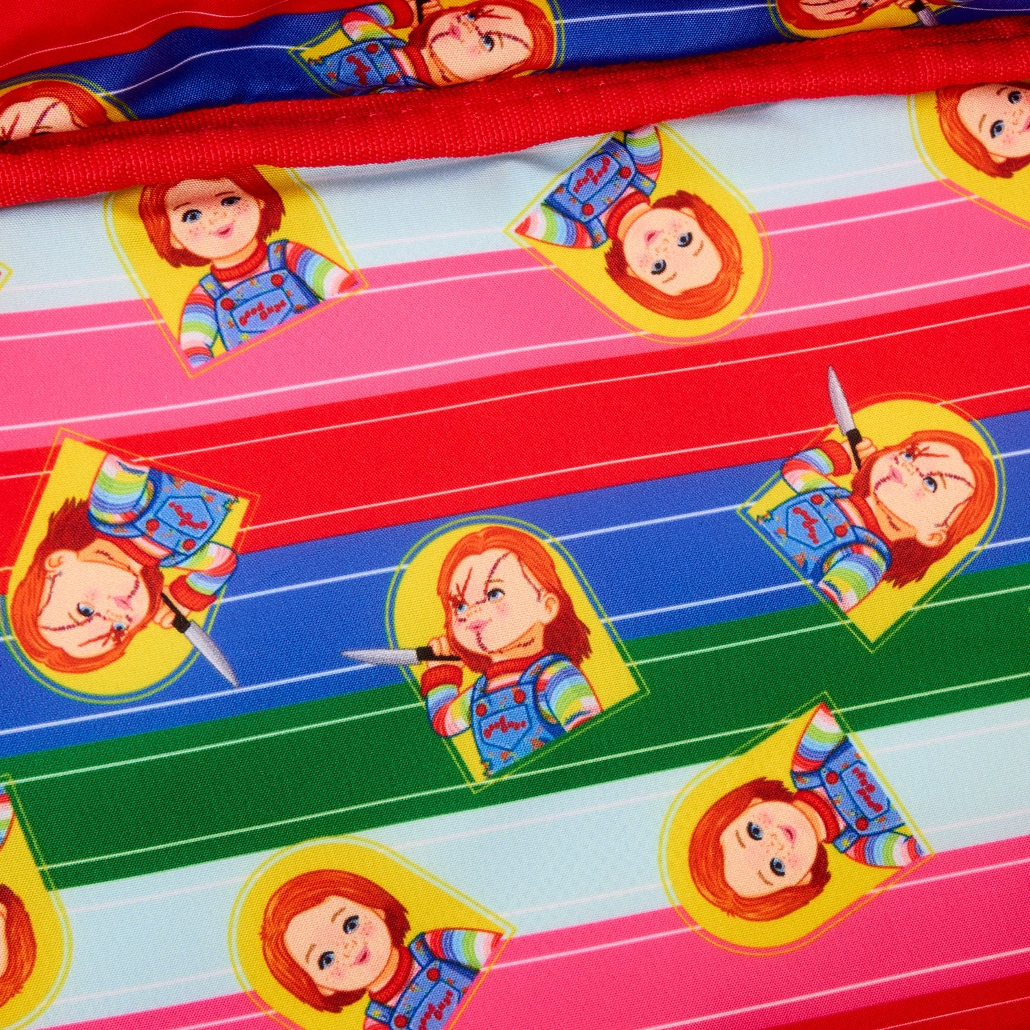 Loungefly x Childs Play Chucky Box Mini Backpack - Image 8