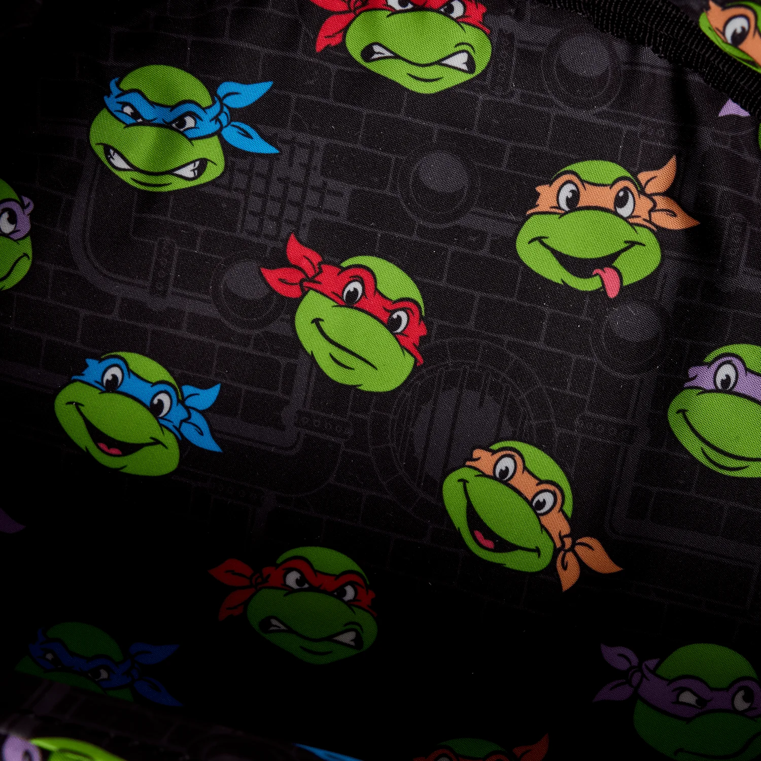 Loungefly x TMNT Manhole Cover Mini Backpack - Image 7