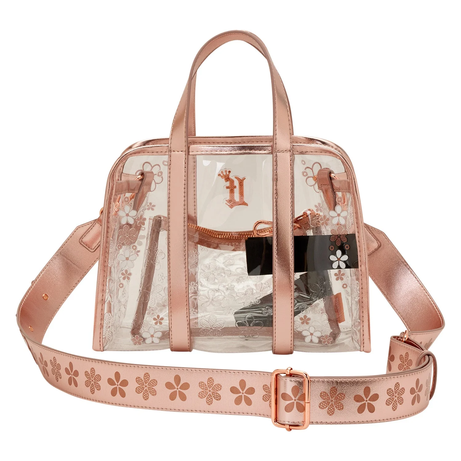 Loungefly Originals Clear Floral Crossbody Bag - Image 4