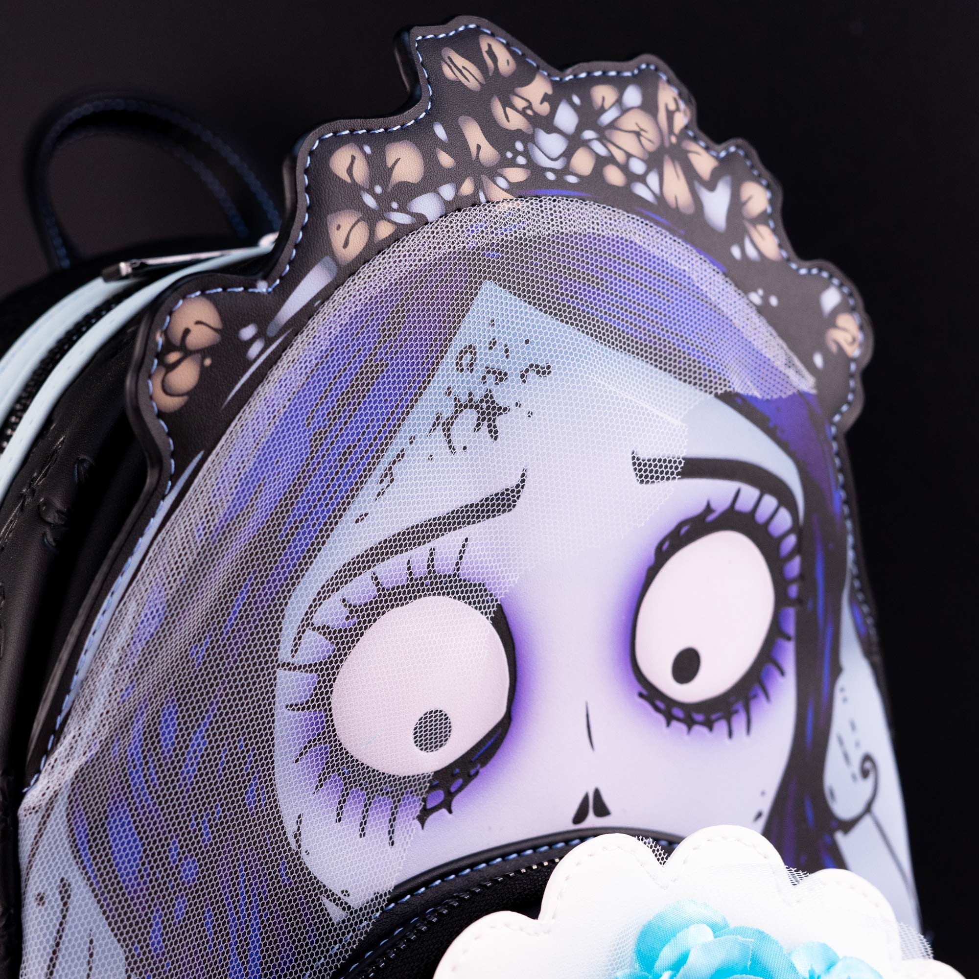 Loungefly x Corpse Bride Emily Bouquet Mini Backpack - Image 4