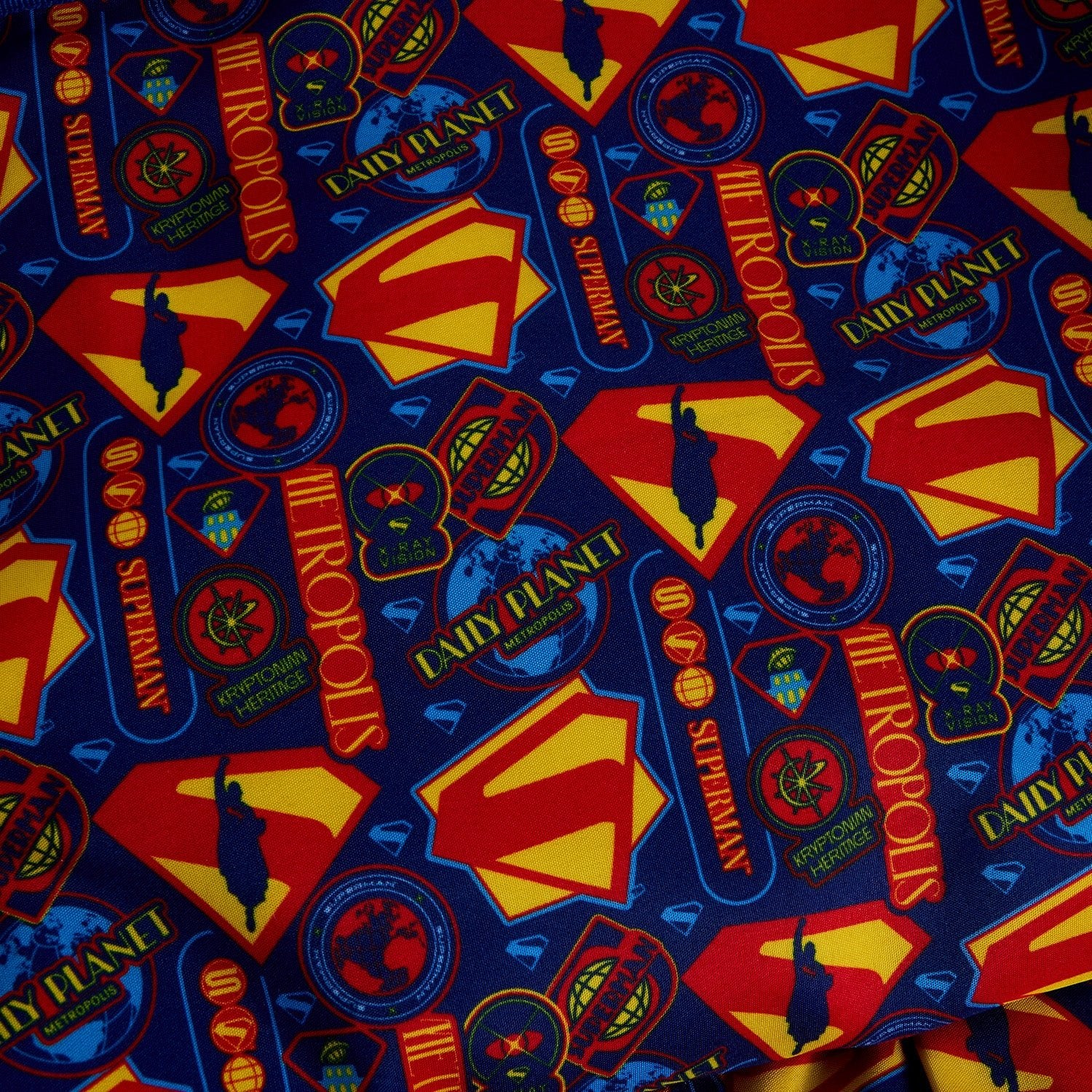 Loungefly x DC Comics Superman Nylon Full-Size Backpack - Image 4
