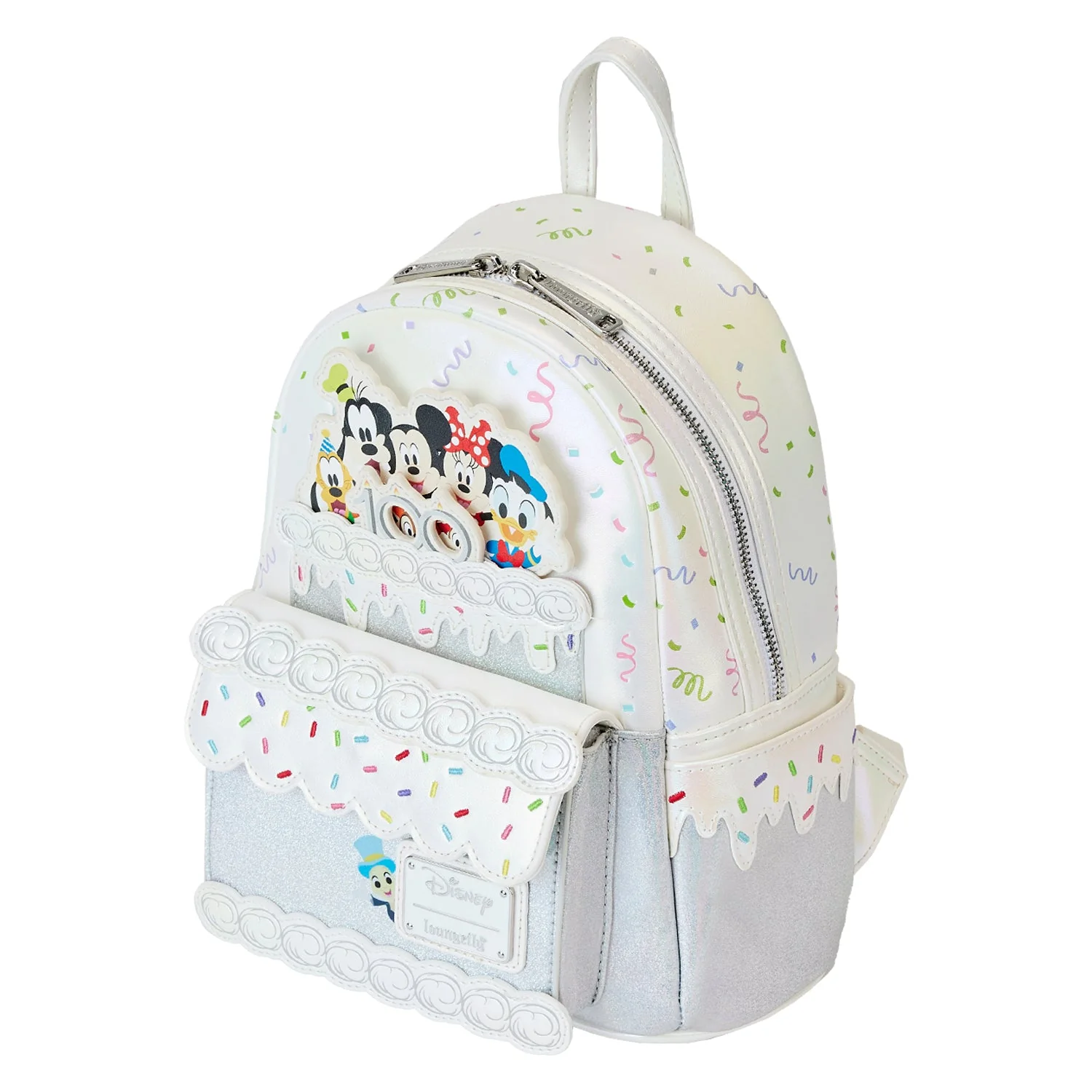 Loungefly x Disney 100th Celebration Cake Mini Backpack - Image 3