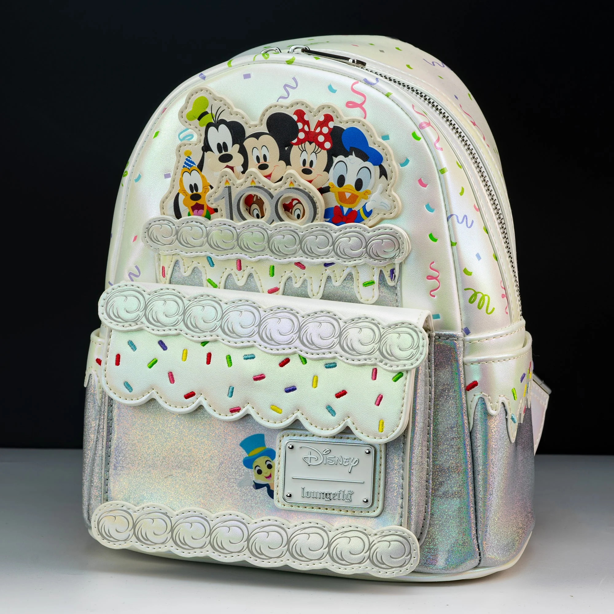 Loungefly x Disney 100th Celebration Cake Mini Backpack - Image 7