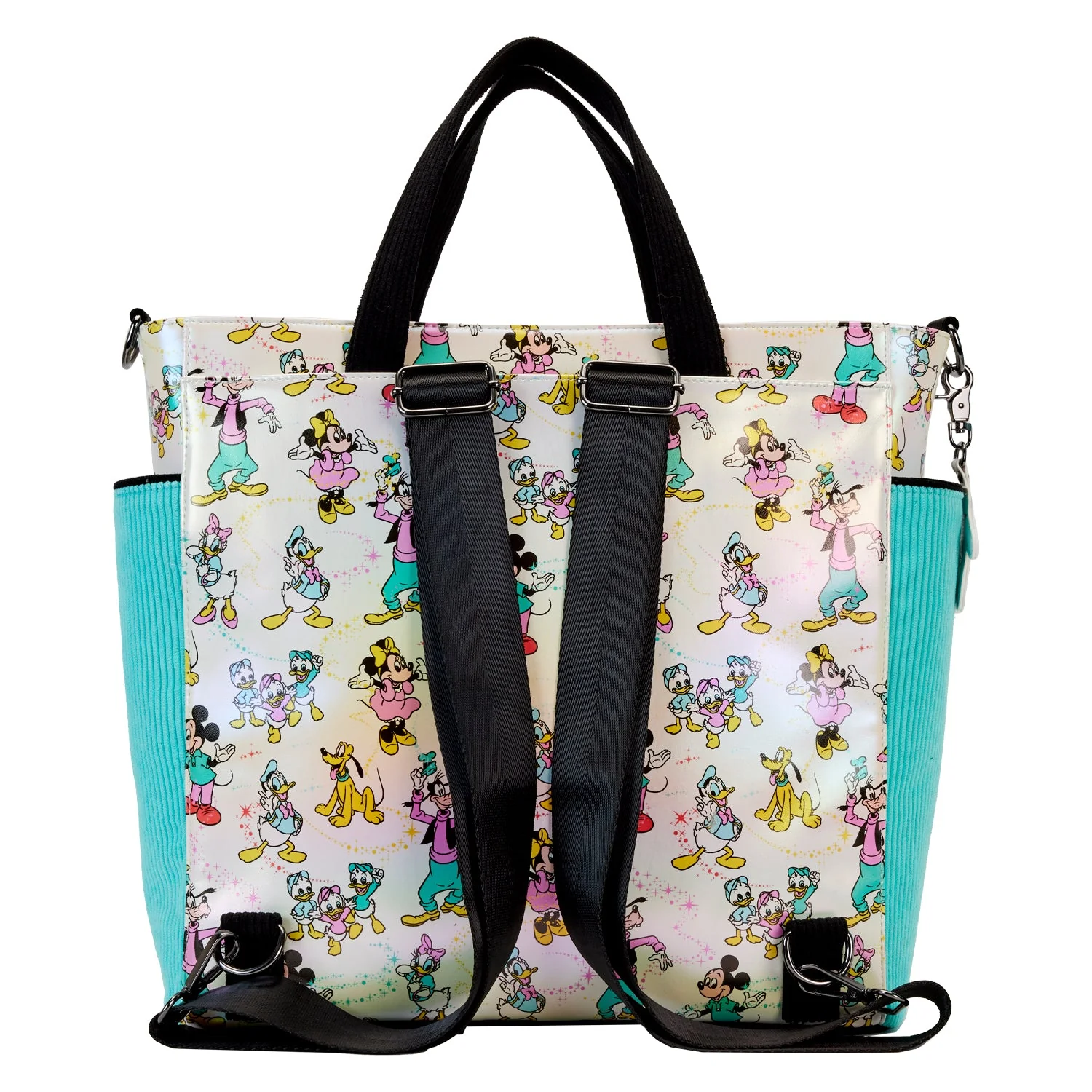 Loungefly x Disney - Disney 100 AOP Convertible Tote Bag - Image 5