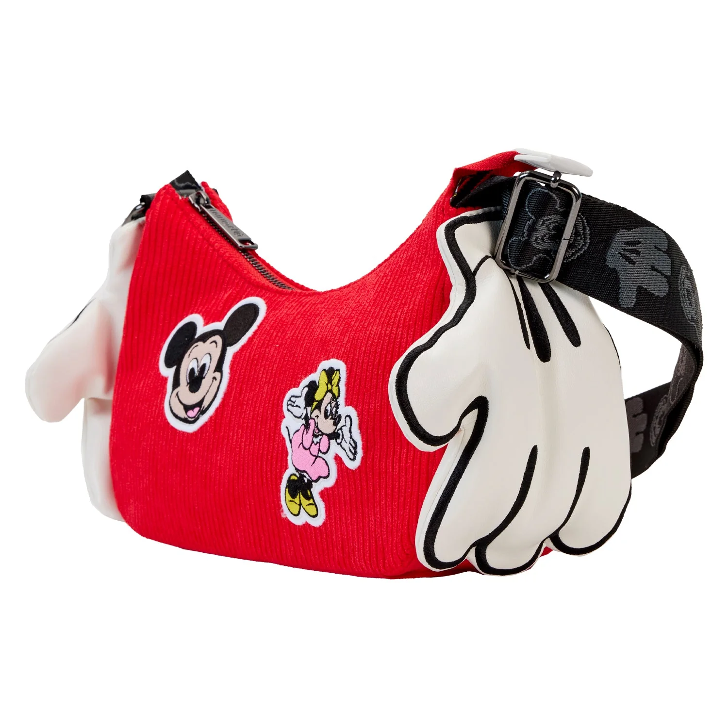 Loungefly x Disney 100 Mickey Hands Crossbody Bag - Image 3