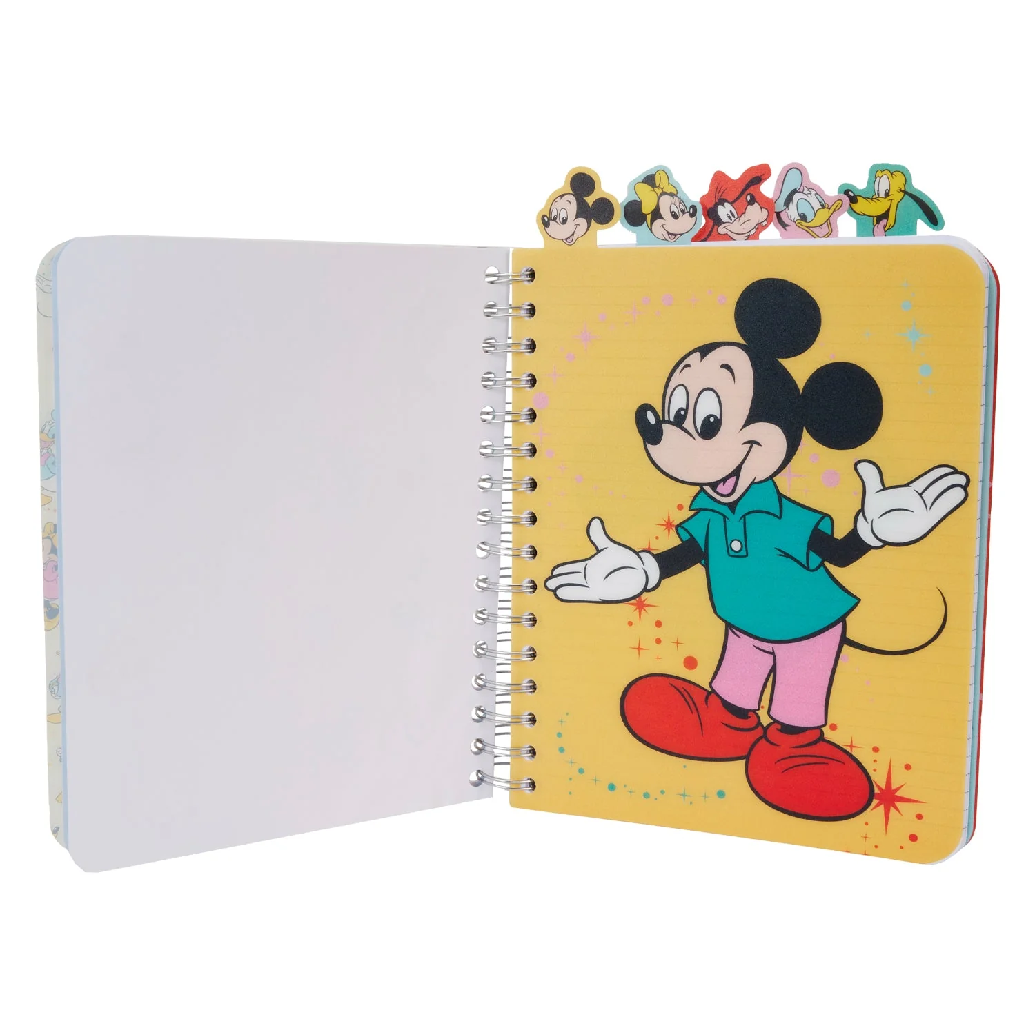 Loungefly x Disney 100th Anniversary Mickey and Friends Spiral Notebook Journal - Image 2