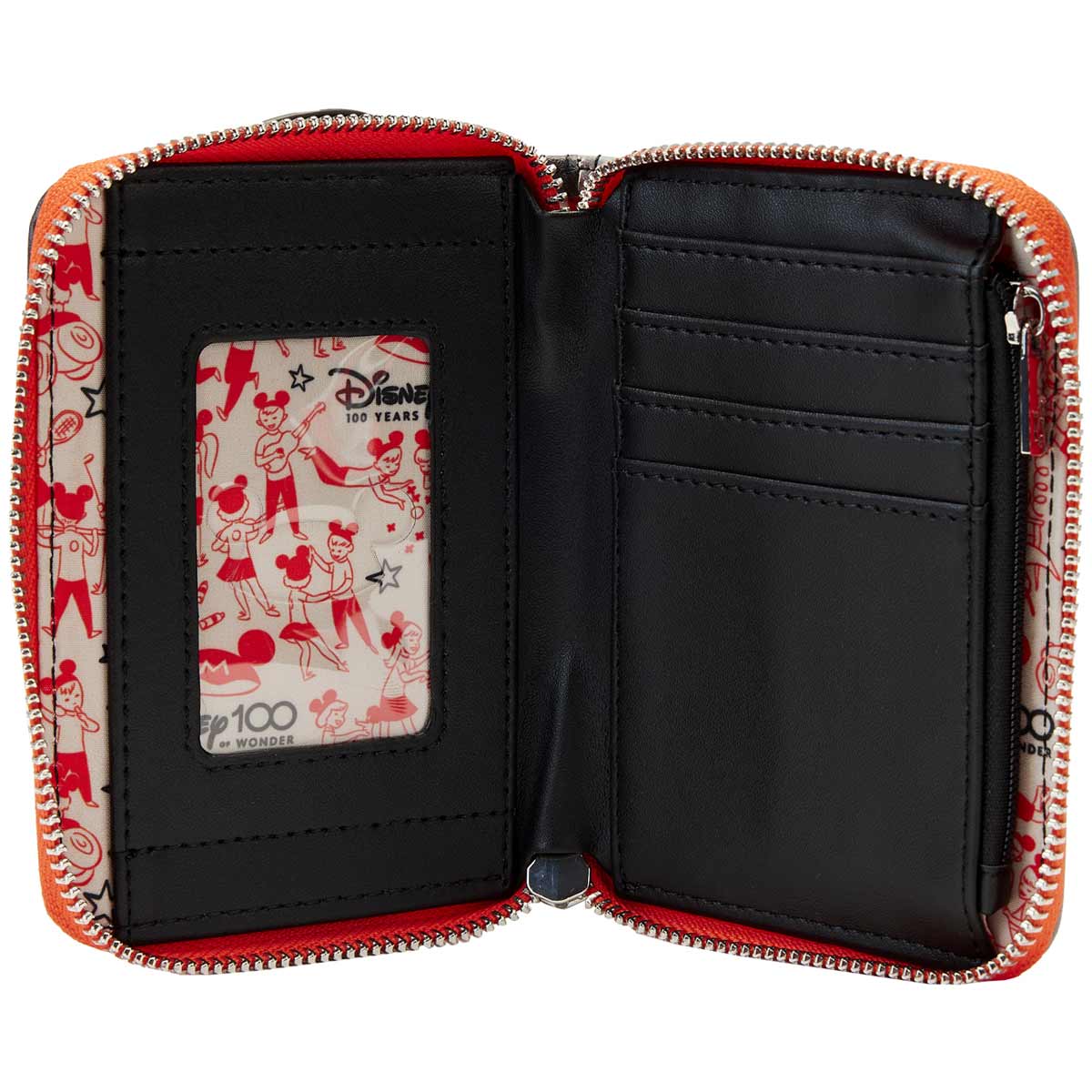Loungefly x Disney 100th Mickey Mouse Club Zip Around Wallet - Image 4