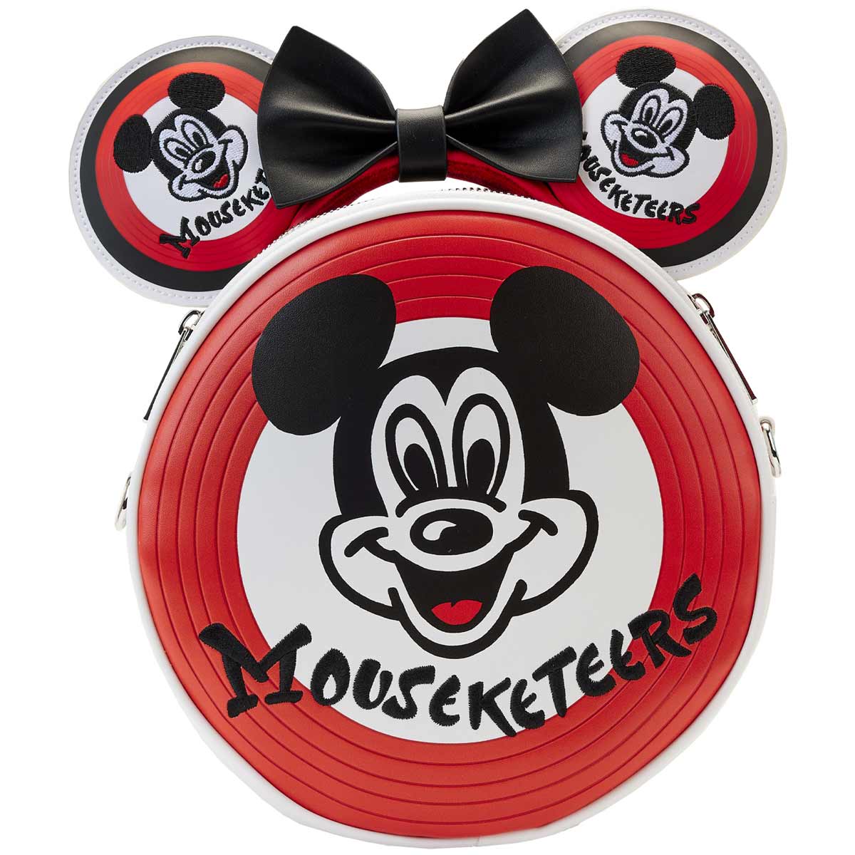 Loungefly x Disney 100th Mickey Mouseketeers Ear Holder Crossbody Bag - Image 2