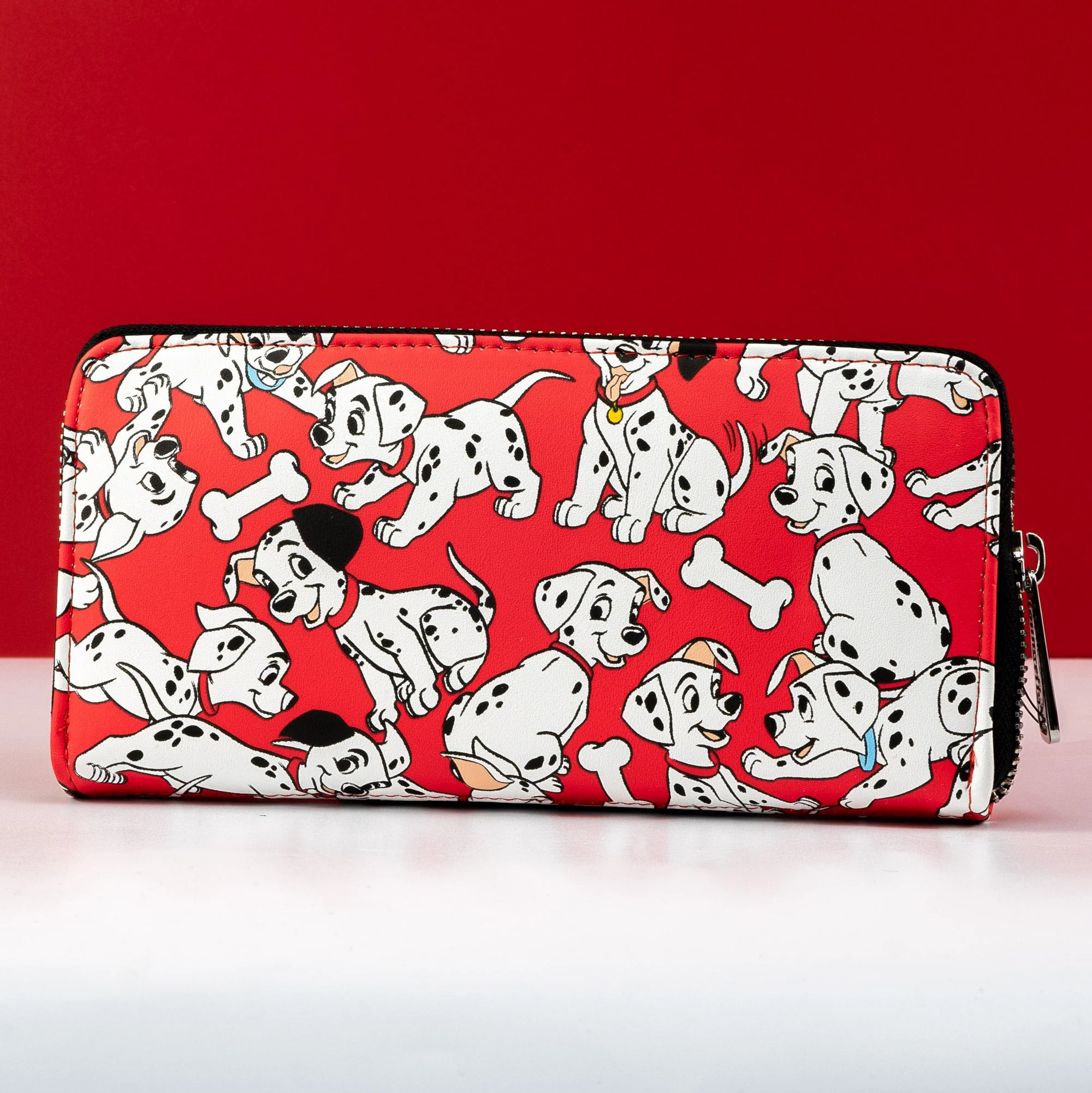 Loungefly x Disney 101 Dalmatians 60th Anniversary All Over Print Purse - Image 2
