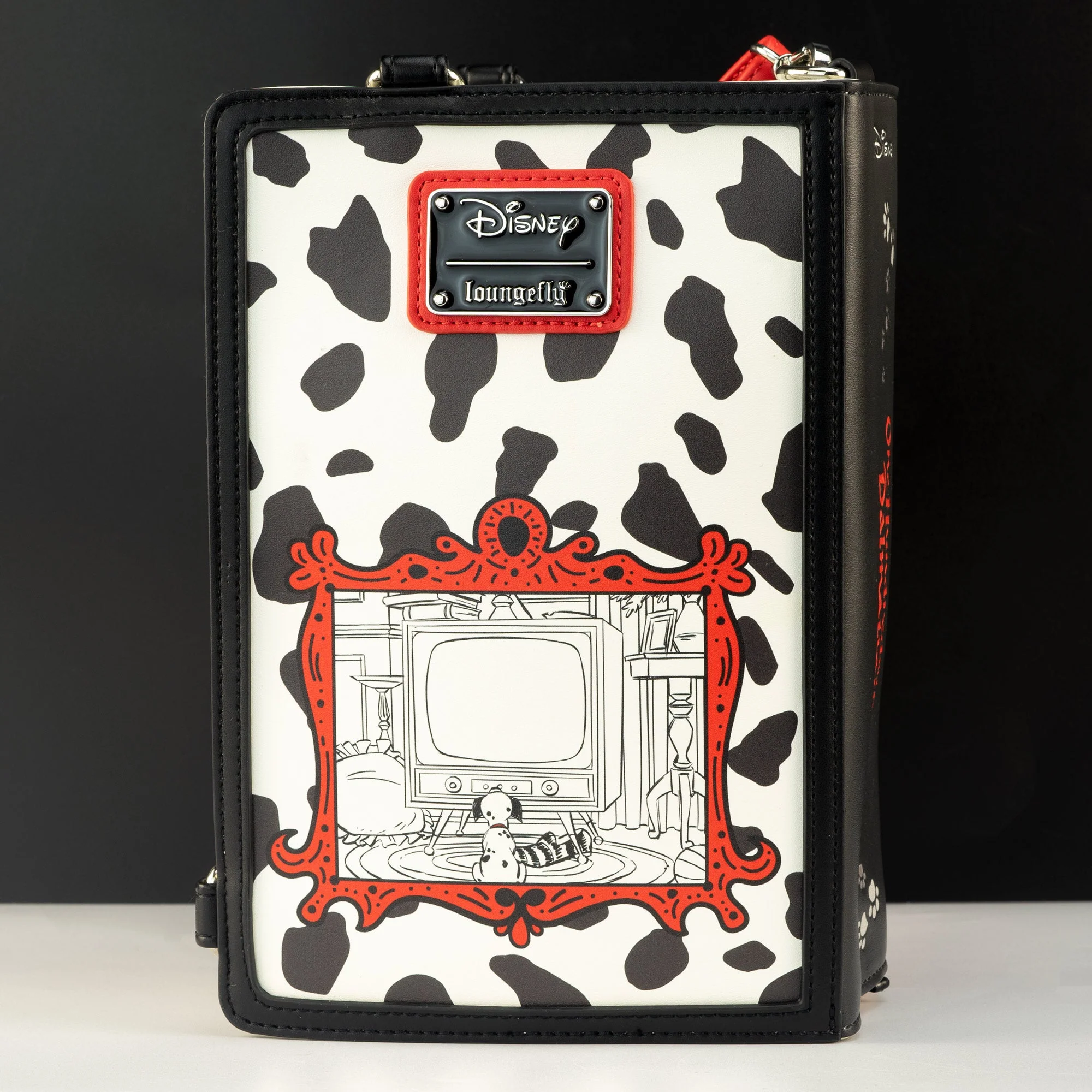 Loungefly x Disney 101 Dalmatians Book Convertible Crossbody - Image 2
