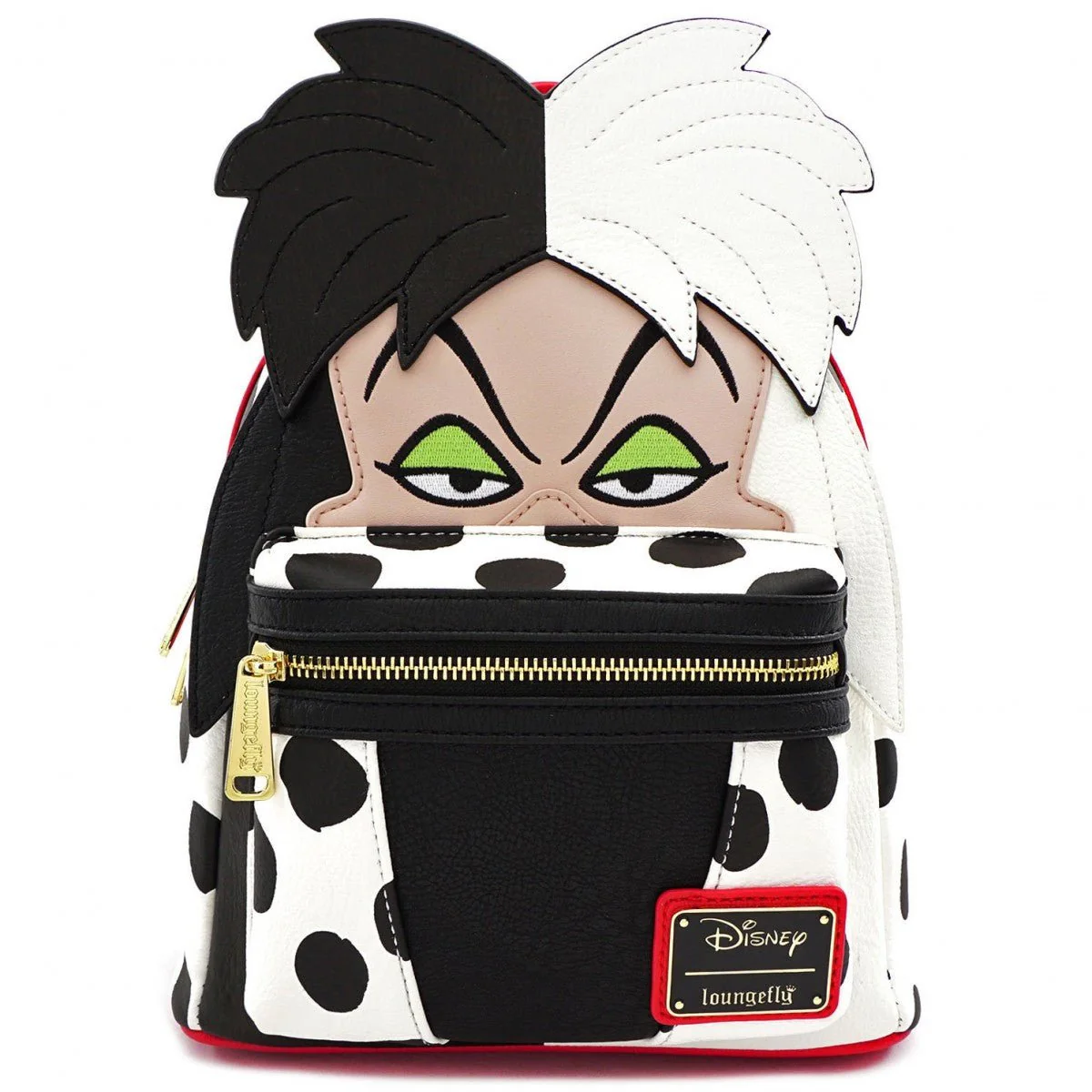 Loungefly X Disney 101 Dalmatians Cruella De Vil Cosplay Mini Backpack - Image 2