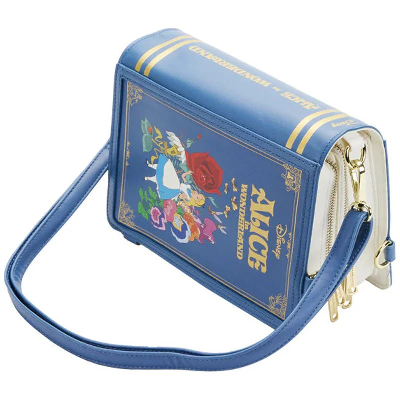 Loungefly x Disney Alice In Wonderland Book Convertible Crossbody - Image 2