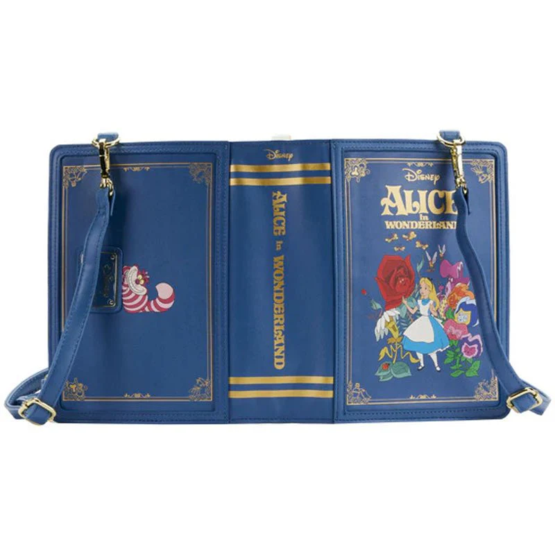 Loungefly x Disney Alice In Wonderland Book Convertible Crossbody - Image 3