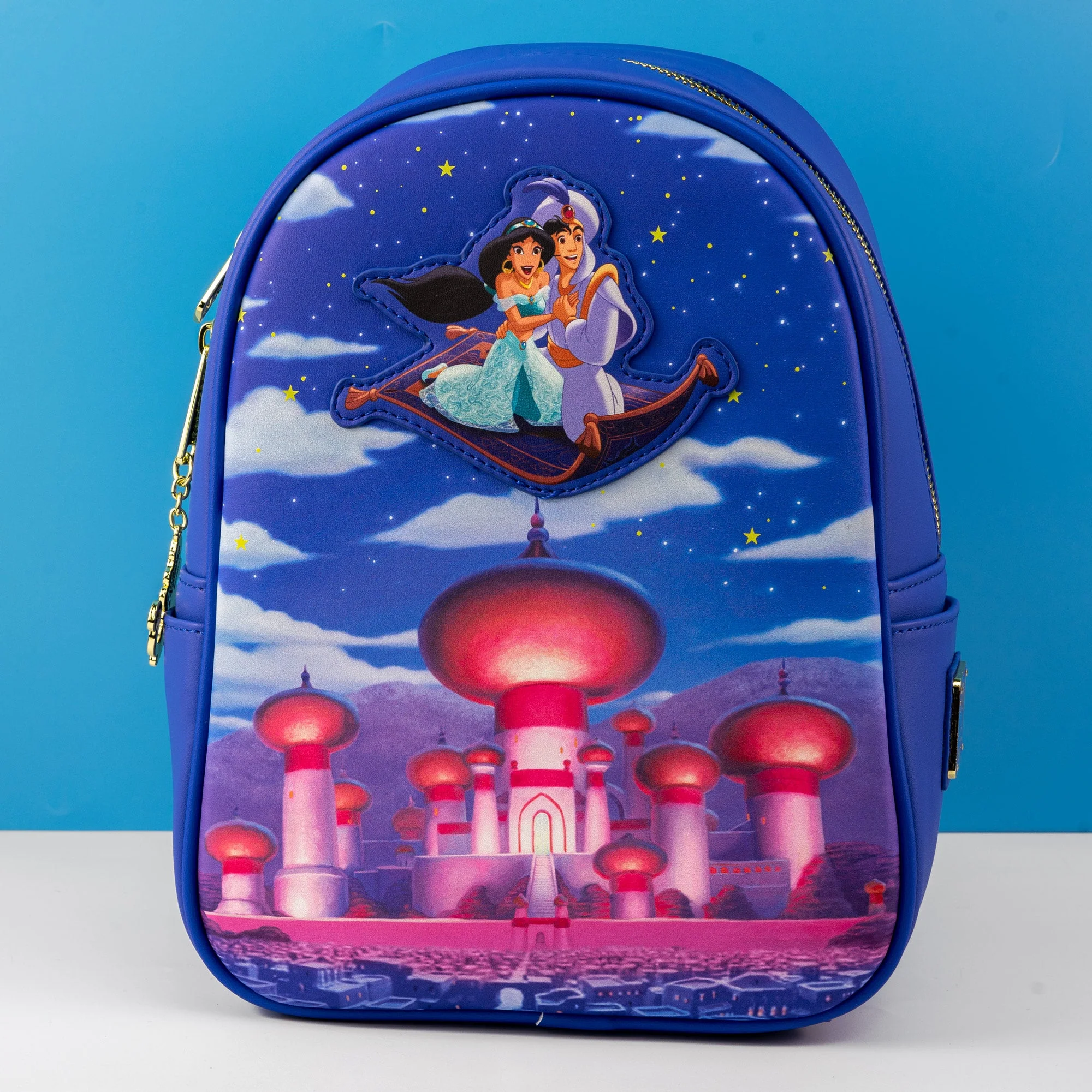 Loungefly x Disney Aladdin A Whole New World Magic Carpet Ride Mini Backpack - Image 8