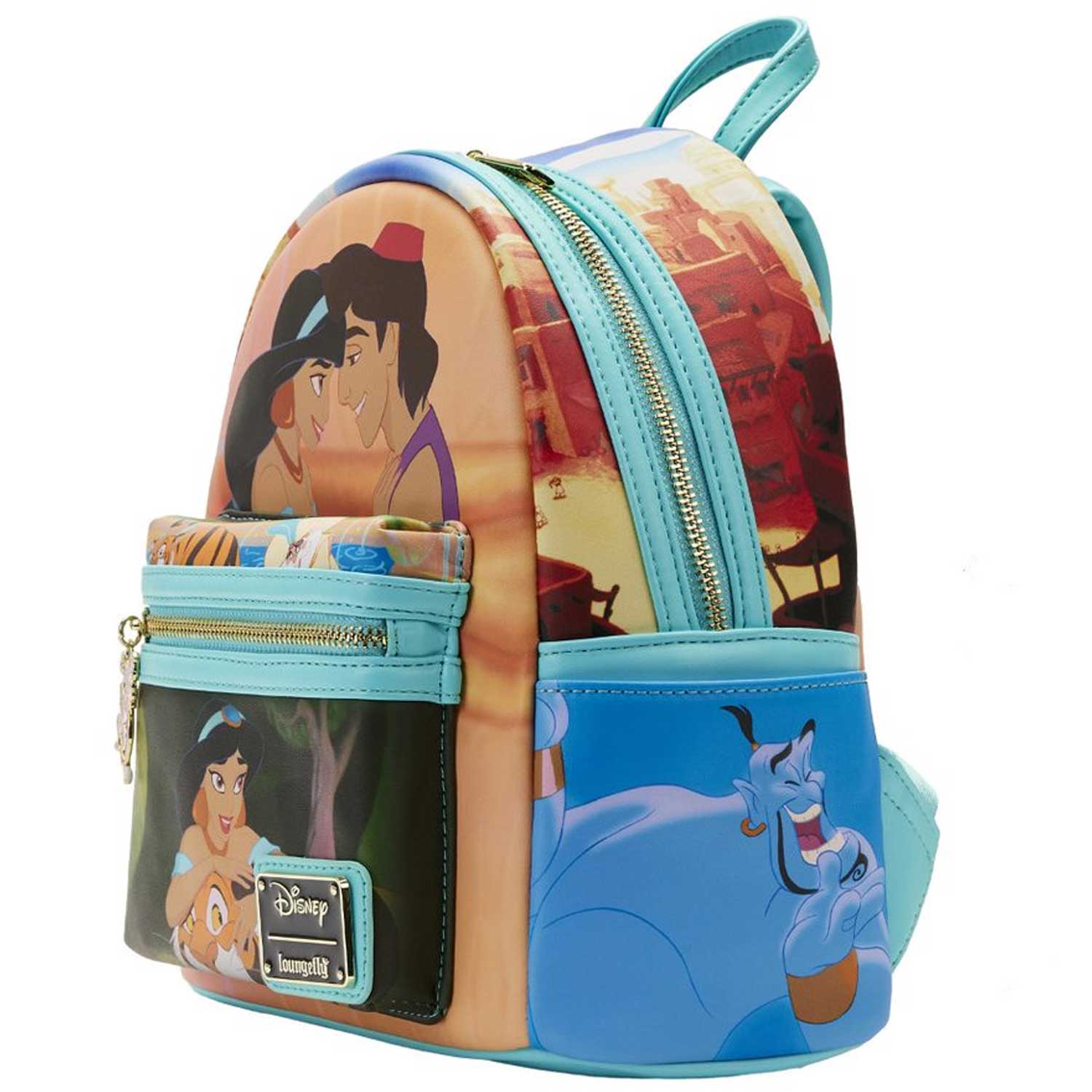 Loungefly x Disney Aladdin Princess Jasmine Scenes Mini Backpack - Image 2