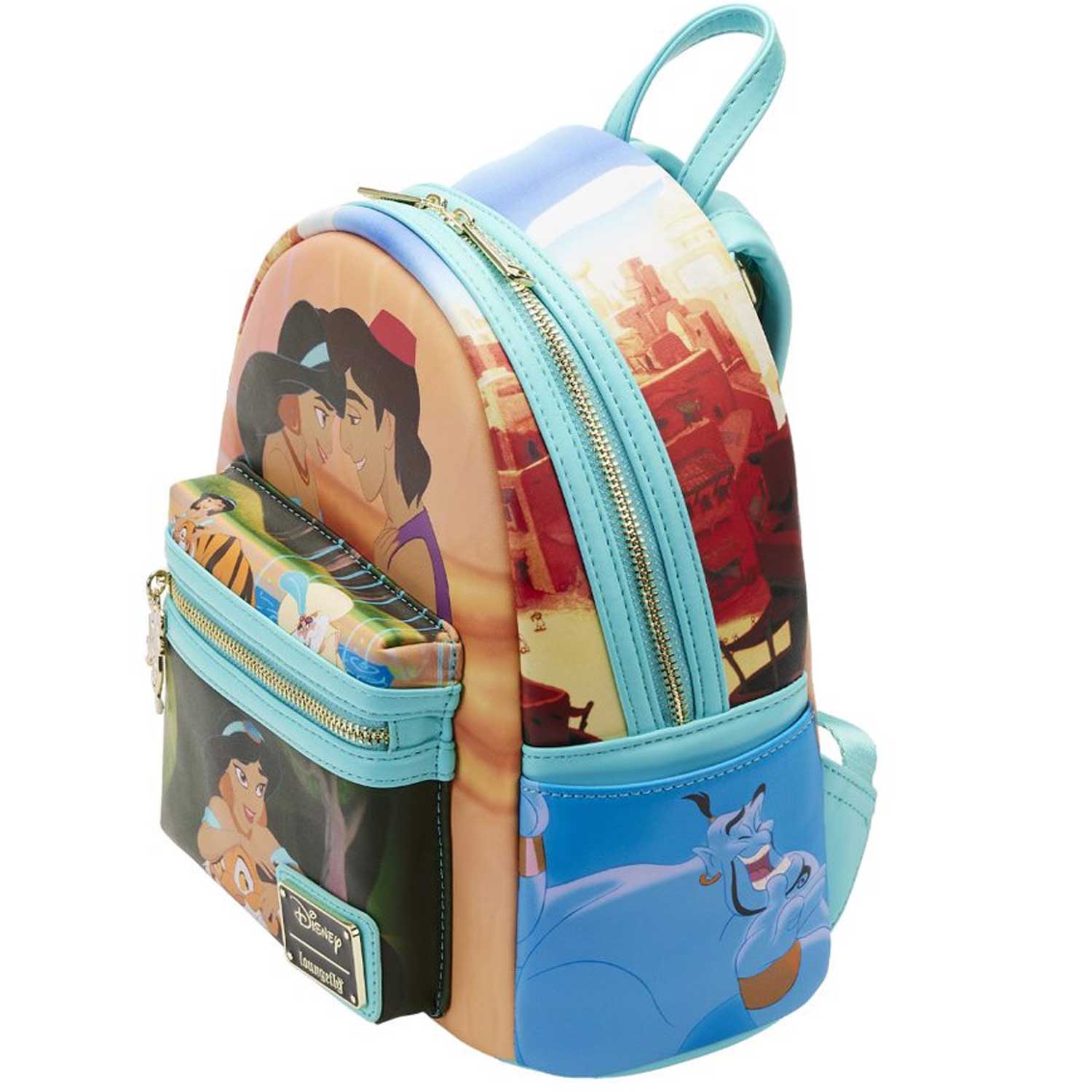 Loungefly x Disney Aladdin Princess Jasmine Scenes Mini Backpack - Image 3