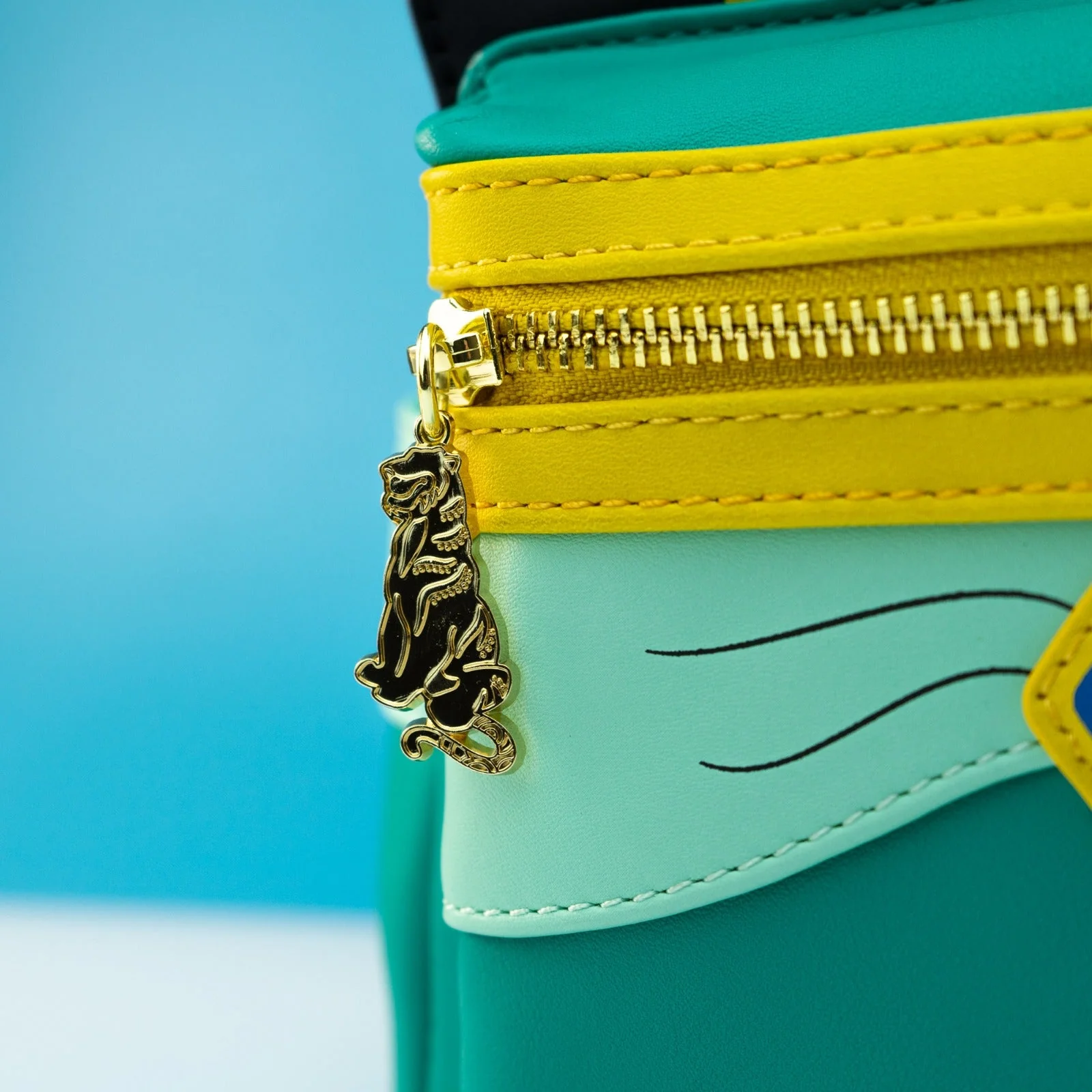 Loungefly x Disney Aladdin Princess Jasmine Cosplay Mini Backpack - Image 4