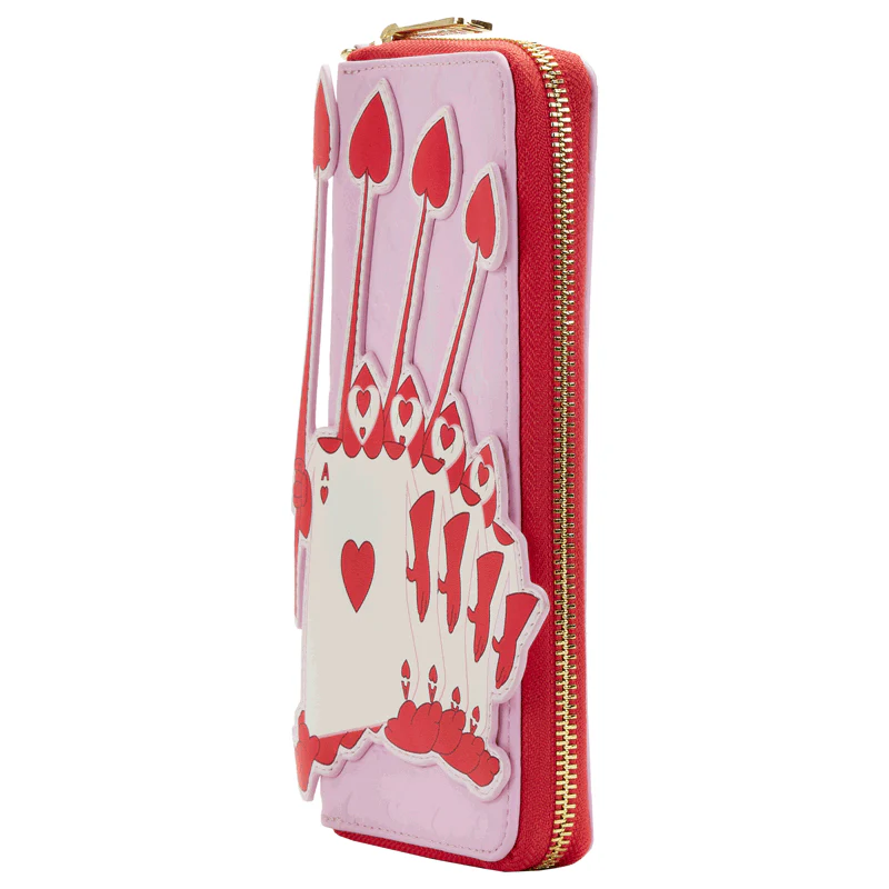 Loungefly x Disney Alice in Wonderland Ace of Hearts Purse - Image 3