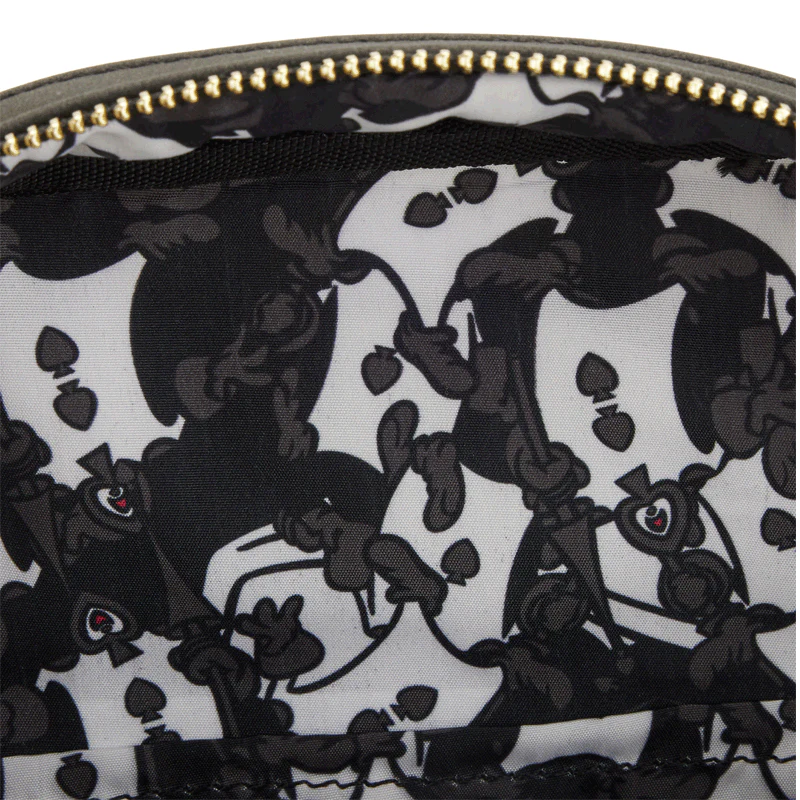 Loungefly x Disney Alice In Wonderland Ace of Spades Crossbody Bag - Image 7