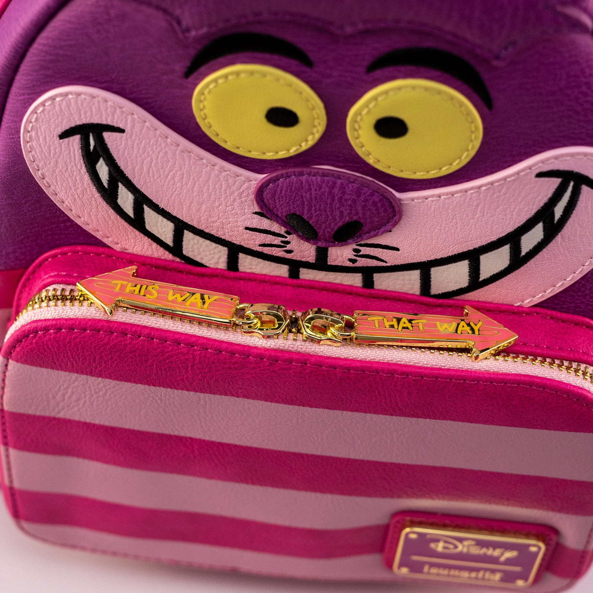 Loungefly X Disney Alice in Wonderland Cheshire Cat Mini Backpack - Image 2