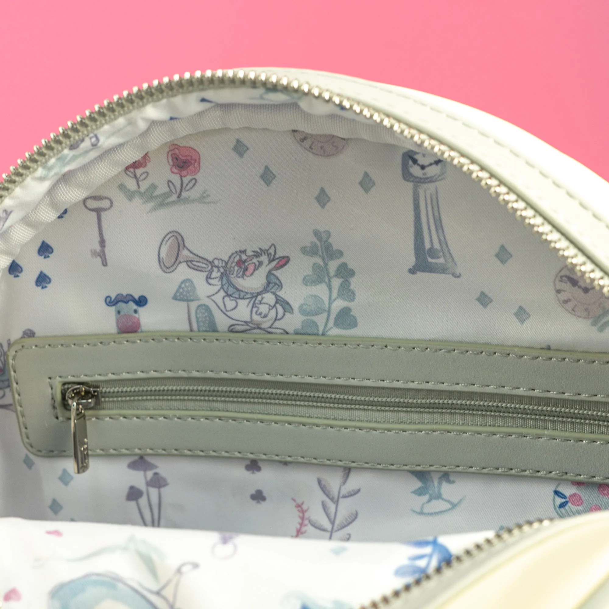 Loungefly x Disney Alice in Wonderland Floral Crossbody Bag - Image 5