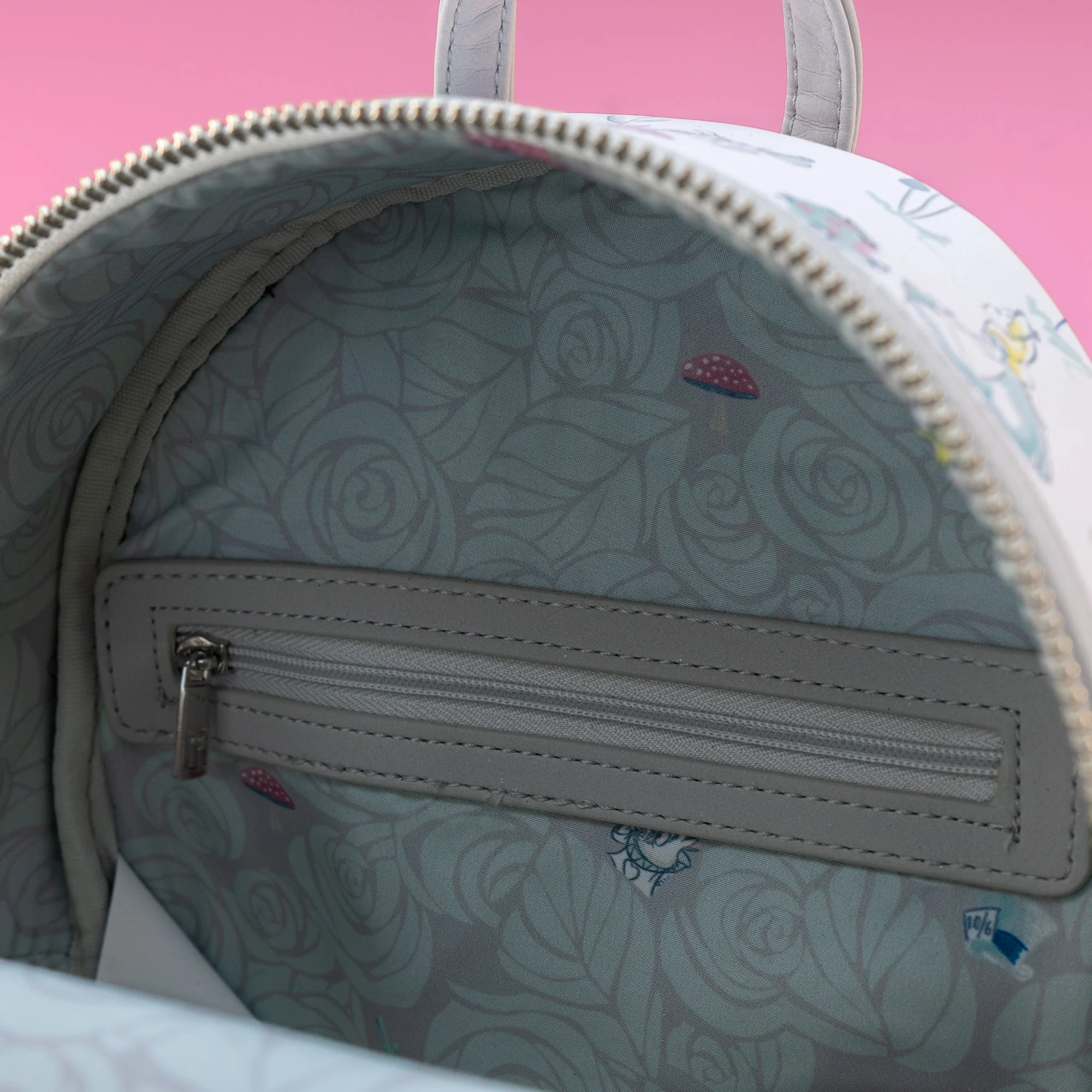 Loungefly x Disney Alice in Wonderland AOP Mini Backpack - Image 4