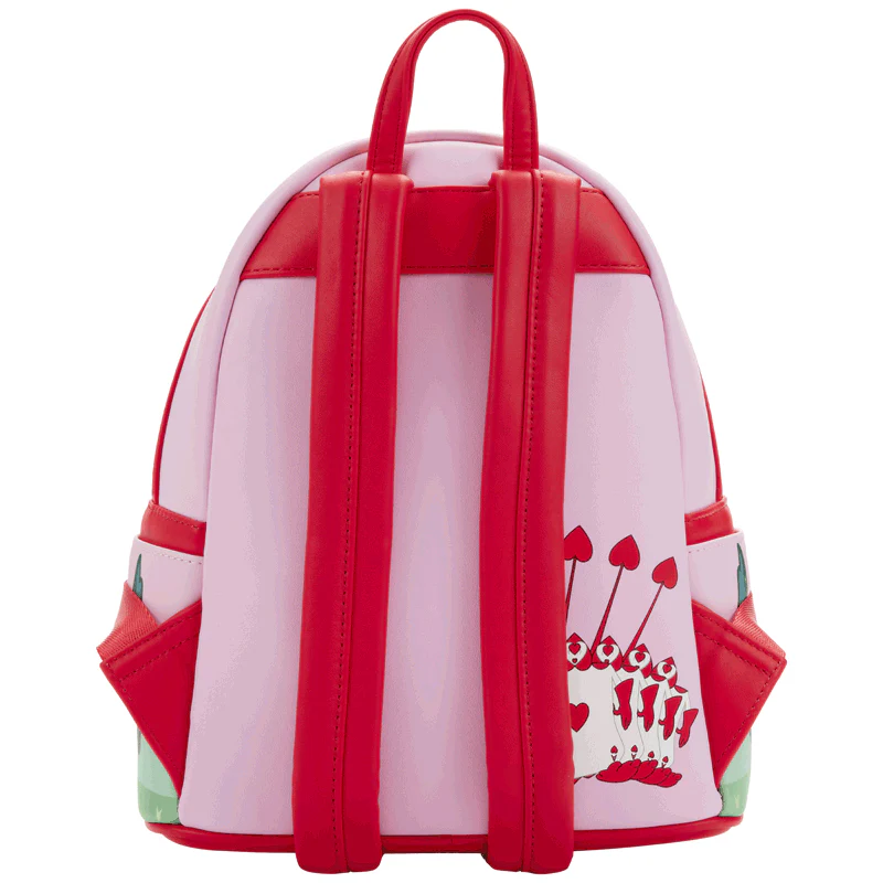 Loungefly x Disney Alice in Wonderland Painting The Roses Red Mini Backpack - Image 4