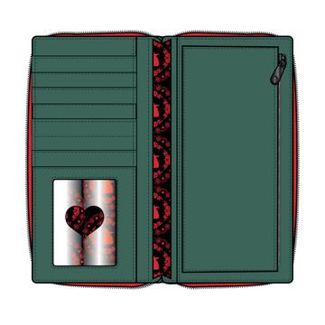 Loungefly x Disney Alice in Wonderland Queen of Hearts Purse - Image 5