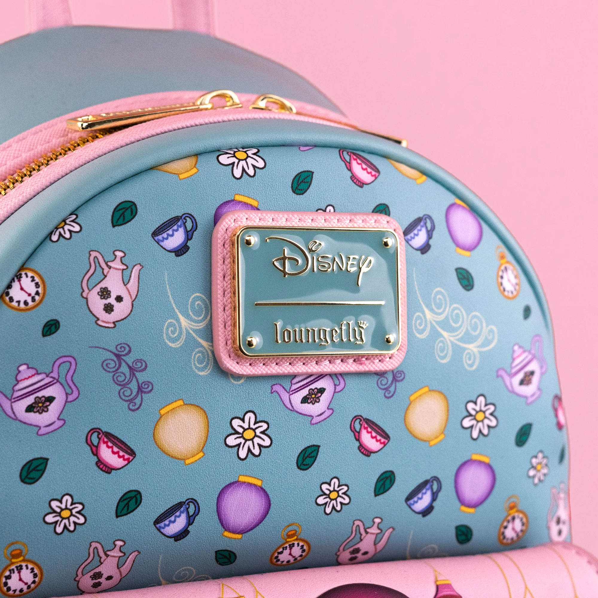 Loungefly x Disney Alice in Wonderland Tea Party Mini Backpack - Image 2