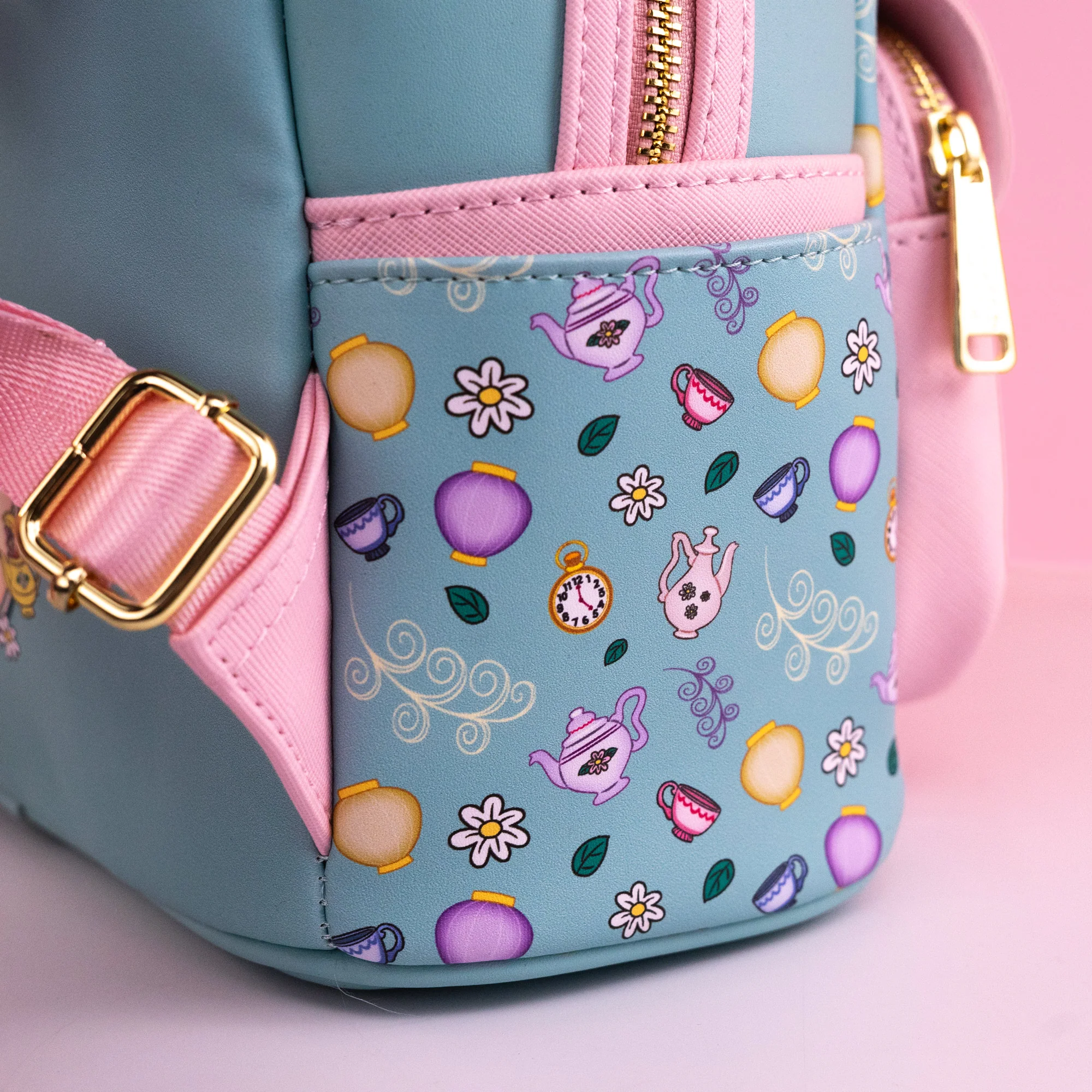 Loungefly x Disney Alice in Wonderland Tea Party Mini Backpack - Image 4