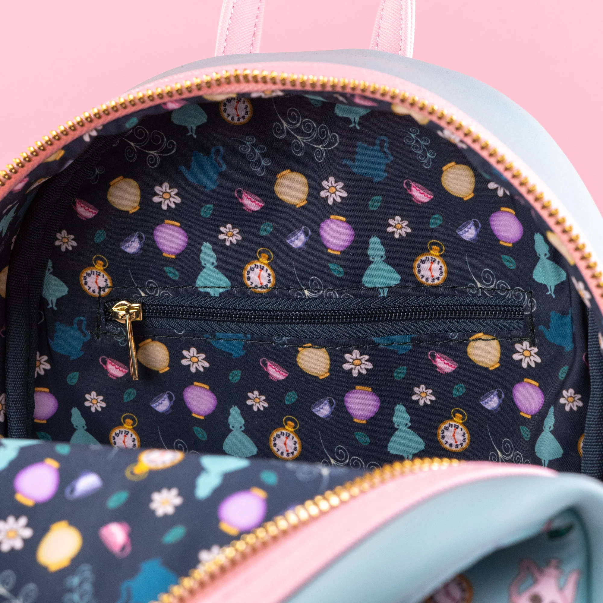 Loungefly x Disney Alice in Wonderland Tea Party Mini Backpack - Image 7